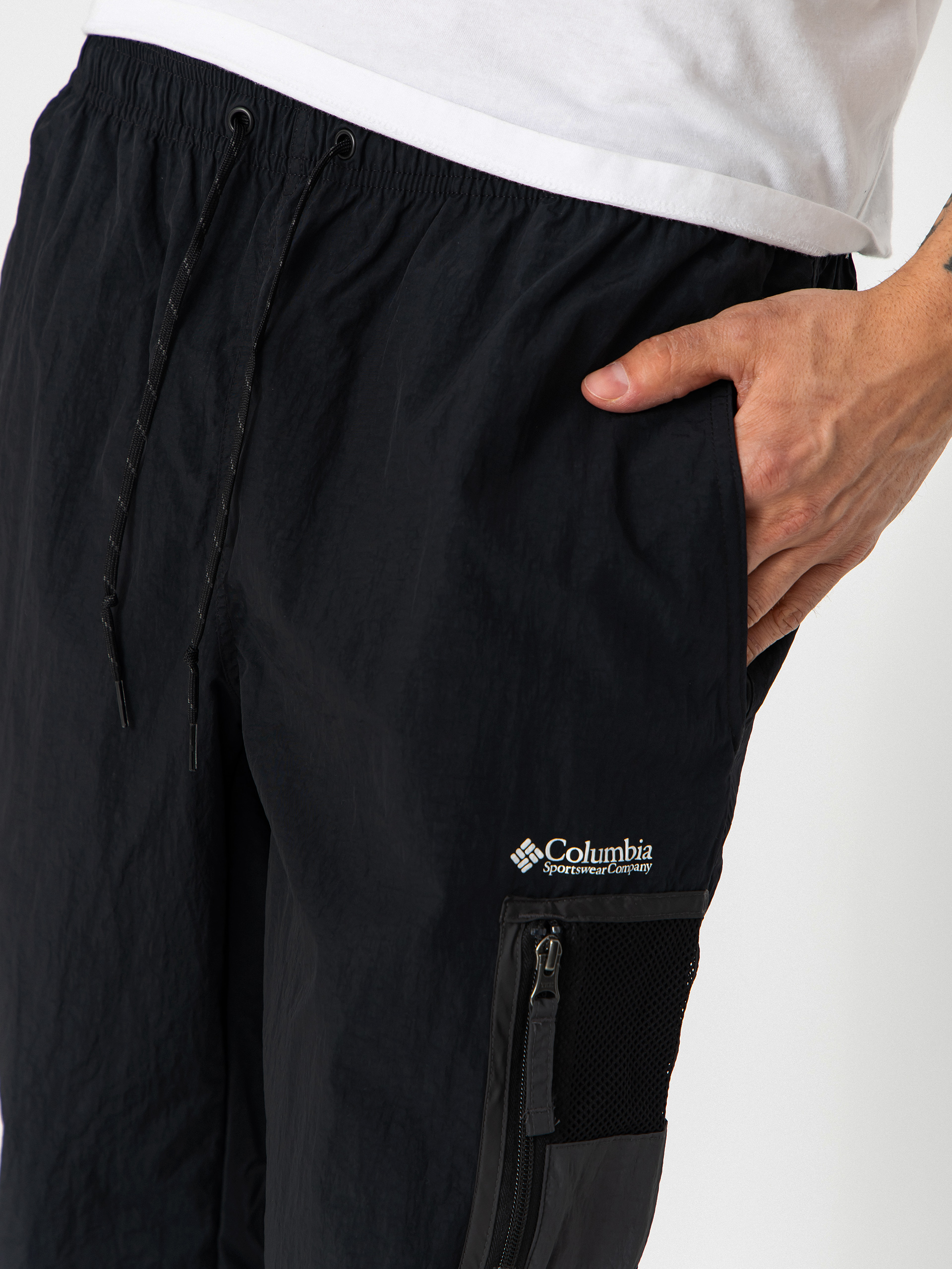 Nohavice Columbia Challenger Windbreaker (black/shark)