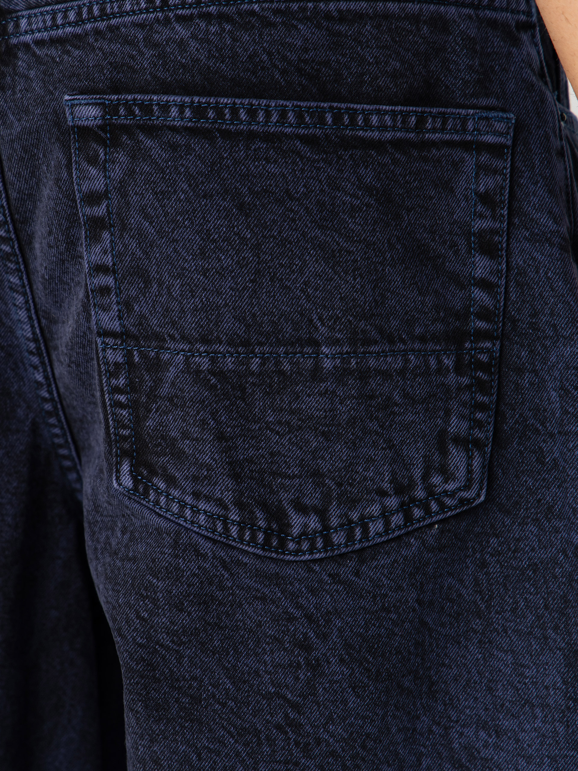 Nohavice Vans Check 5 Baggy Acid Overdyed Denim (deep indigo)