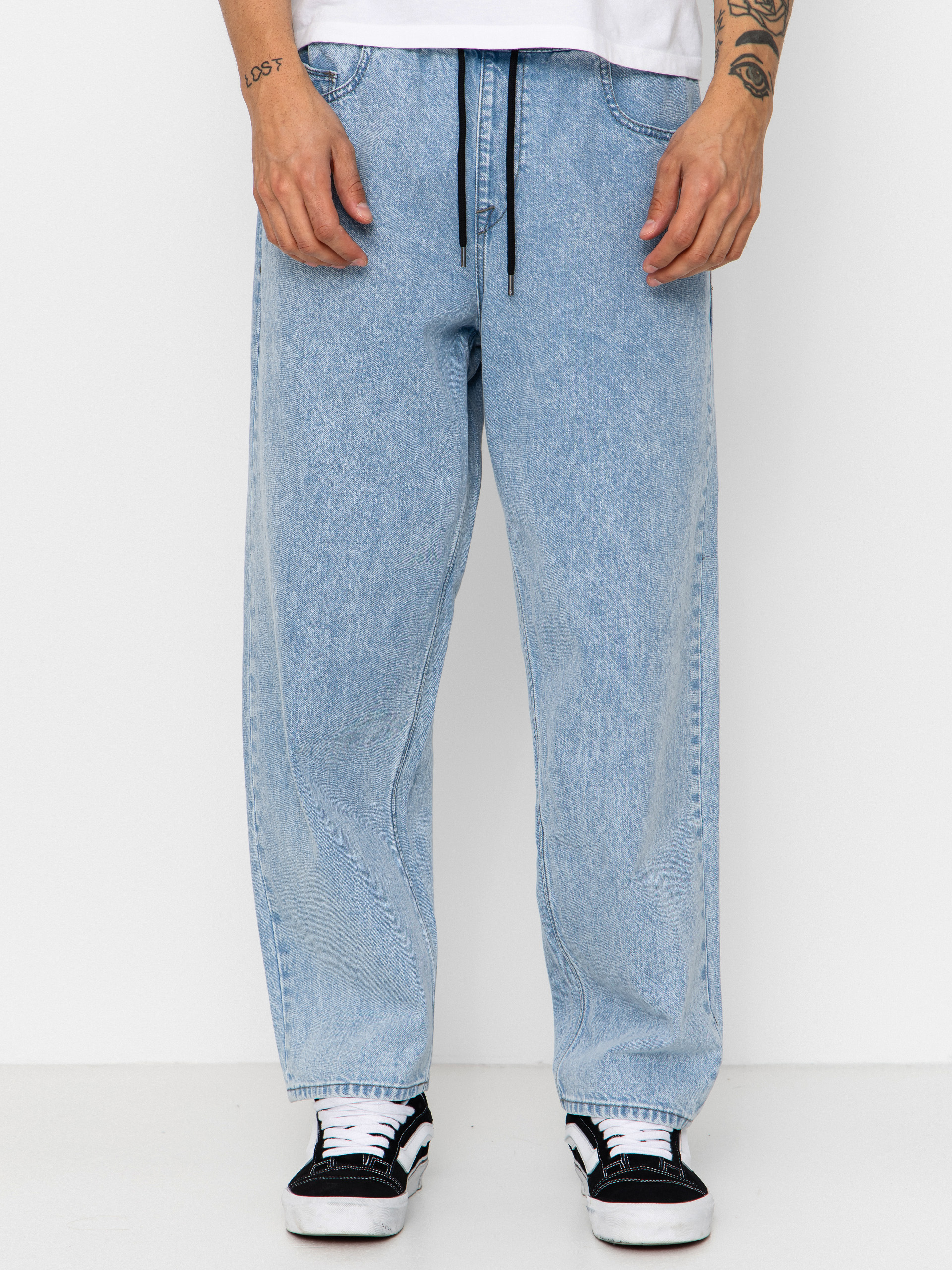 Nohavice Volcom Freazy Loose Ew (pale aqua)