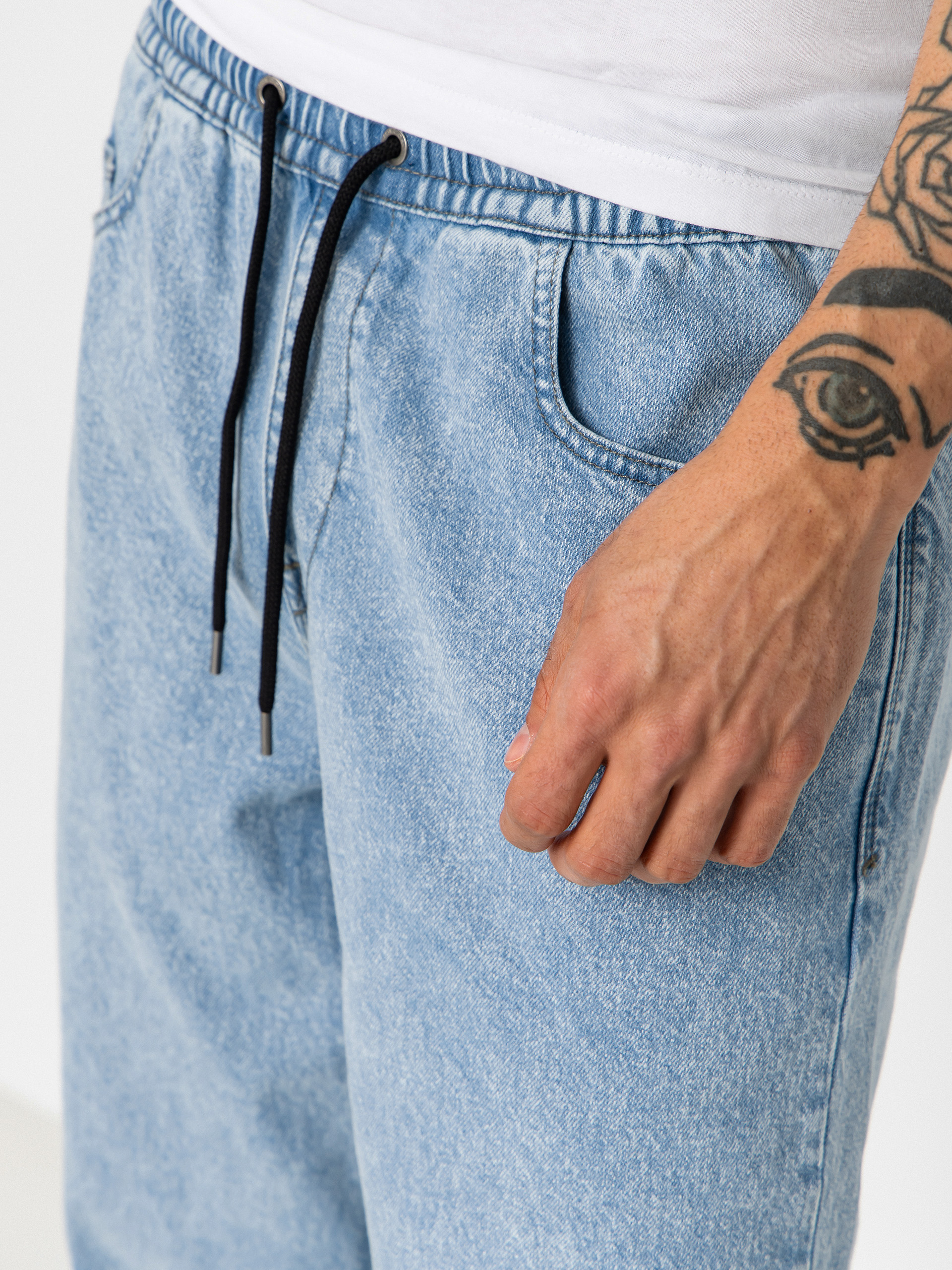 Nohavice Volcom Freazy Loose Ew (pale aqua)