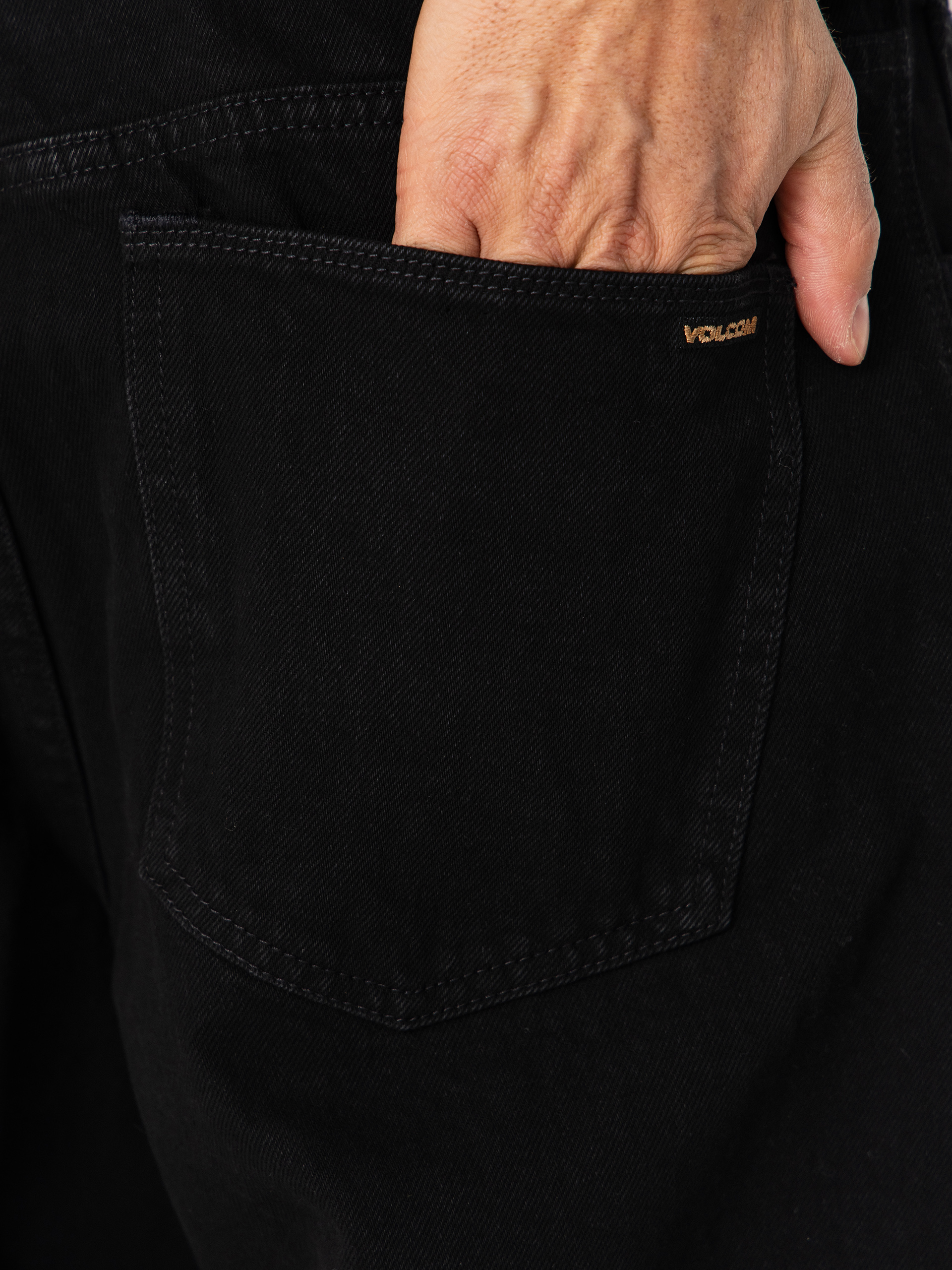 Nohavice Volcom Billow (black)