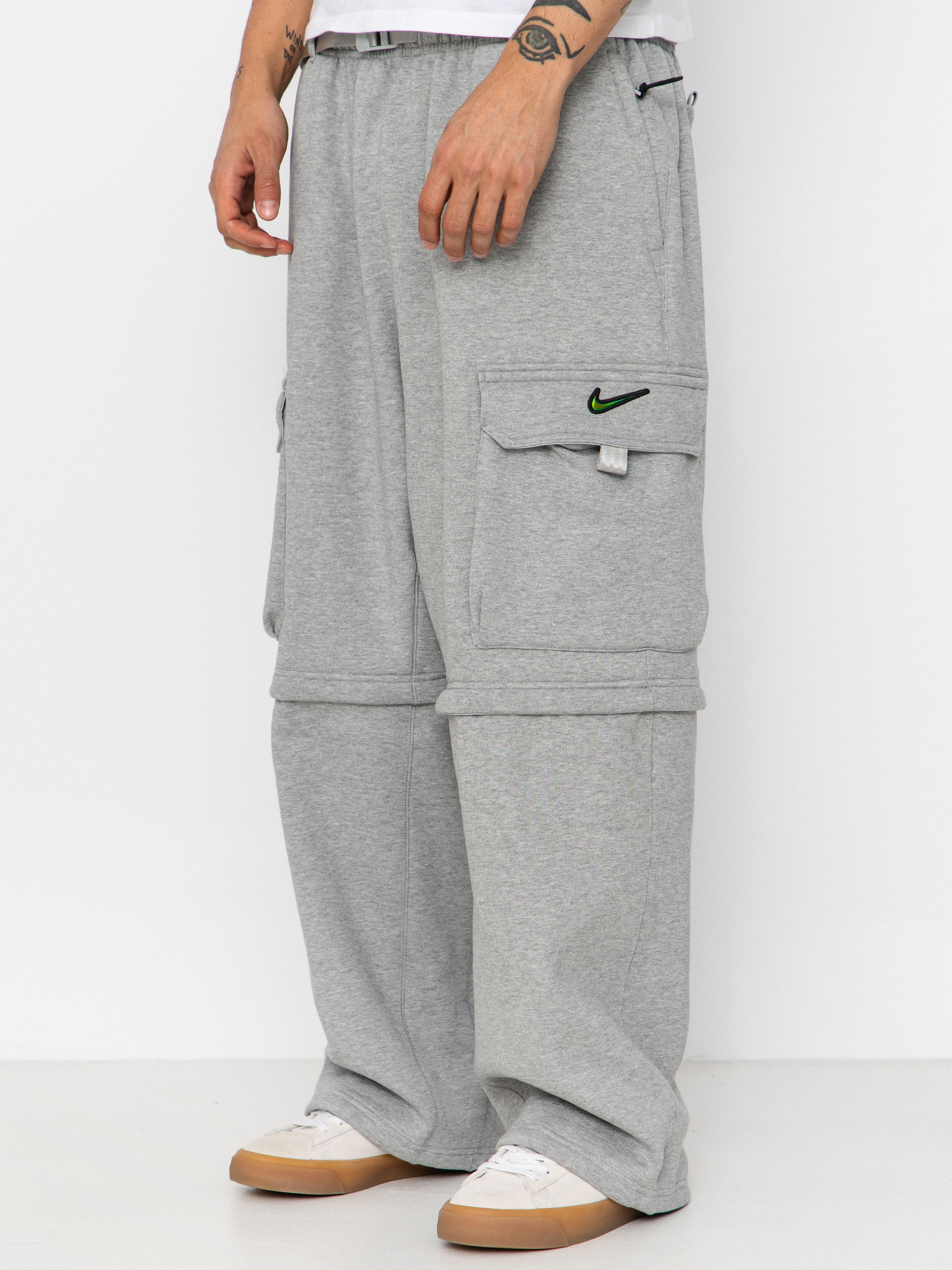 Nohavice Nike SB Ishod Cargo (dk grey heather)