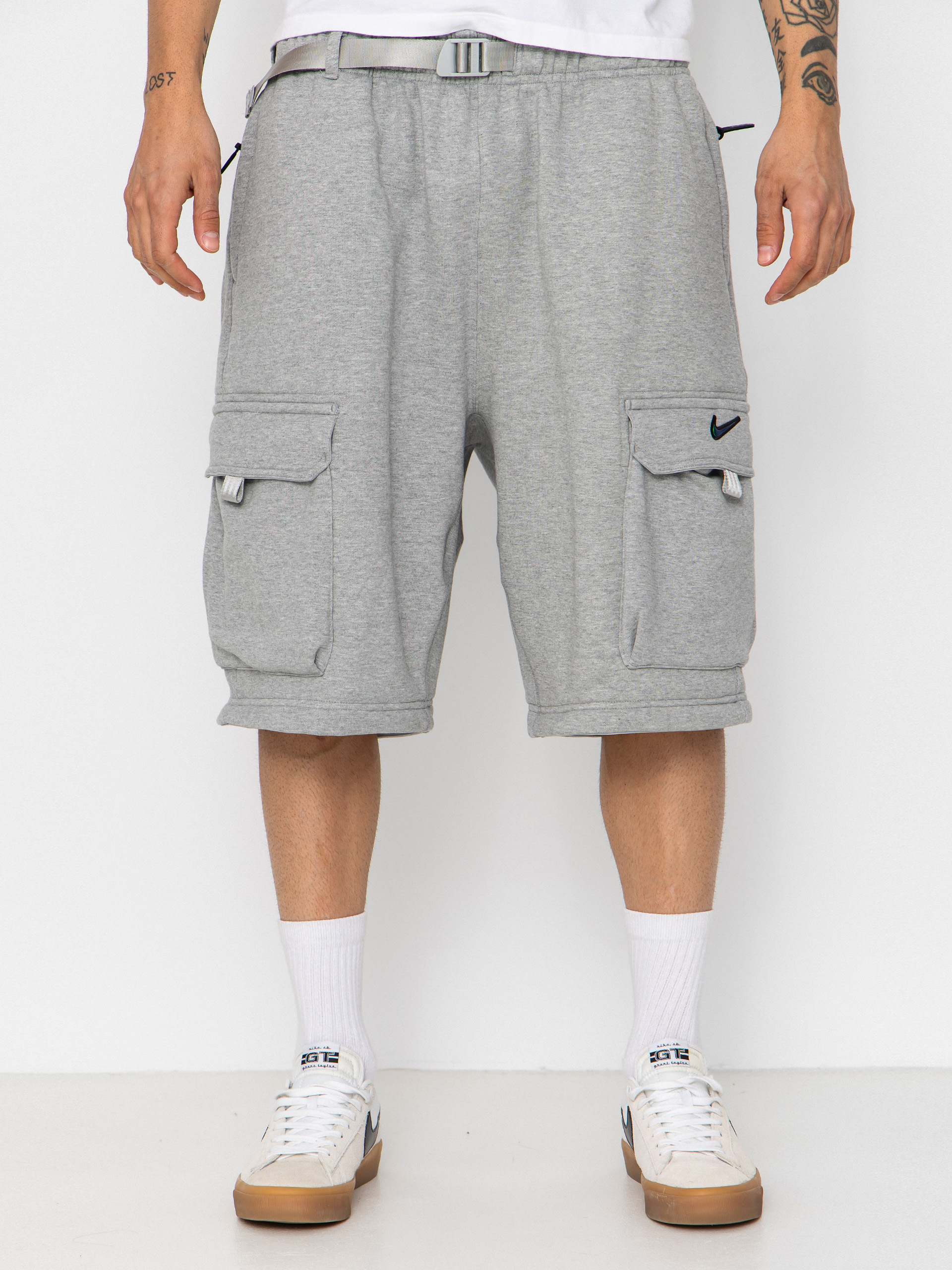 Nohavice Nike SB Ishod Cargo (dk grey heather)