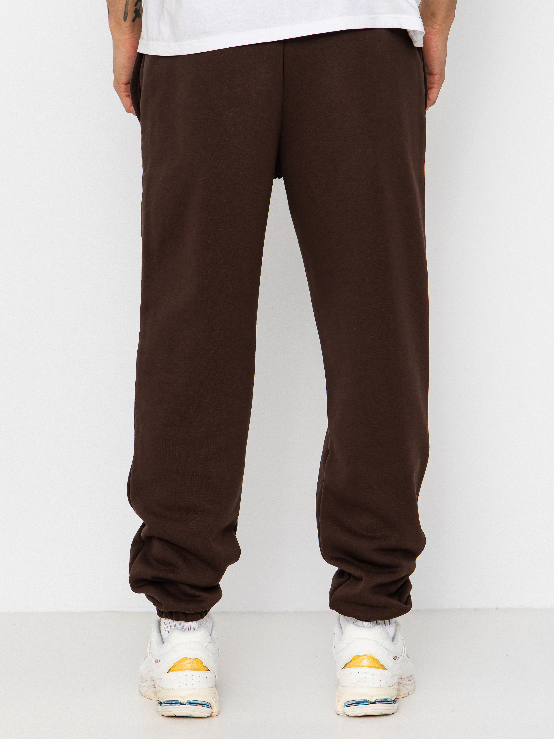 Nohavice Karl Kani Small Signature Essential Baggy (brown)