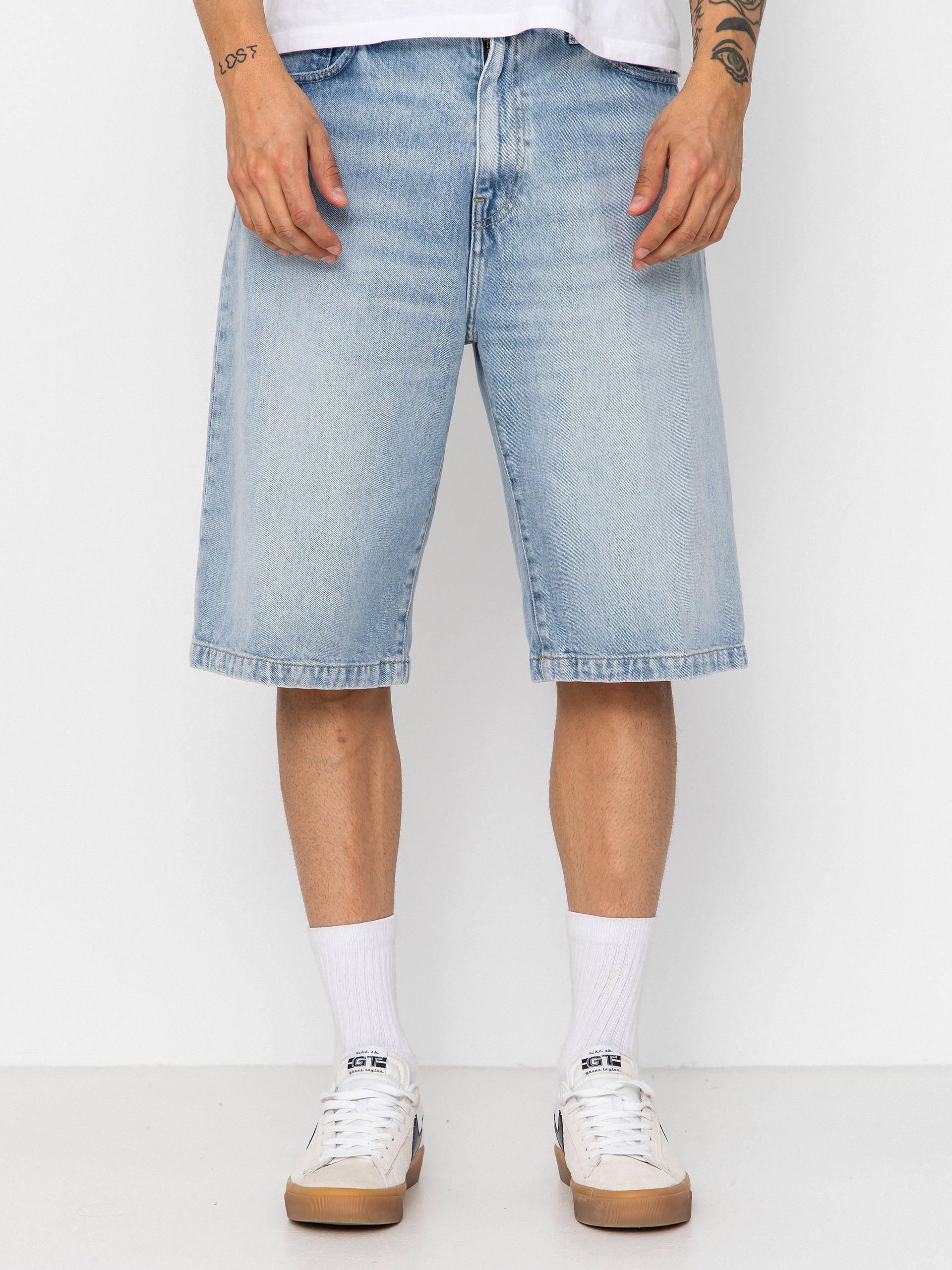 Krau0165asy Carhartt WIP Langdon (blue heavy worn bleached)