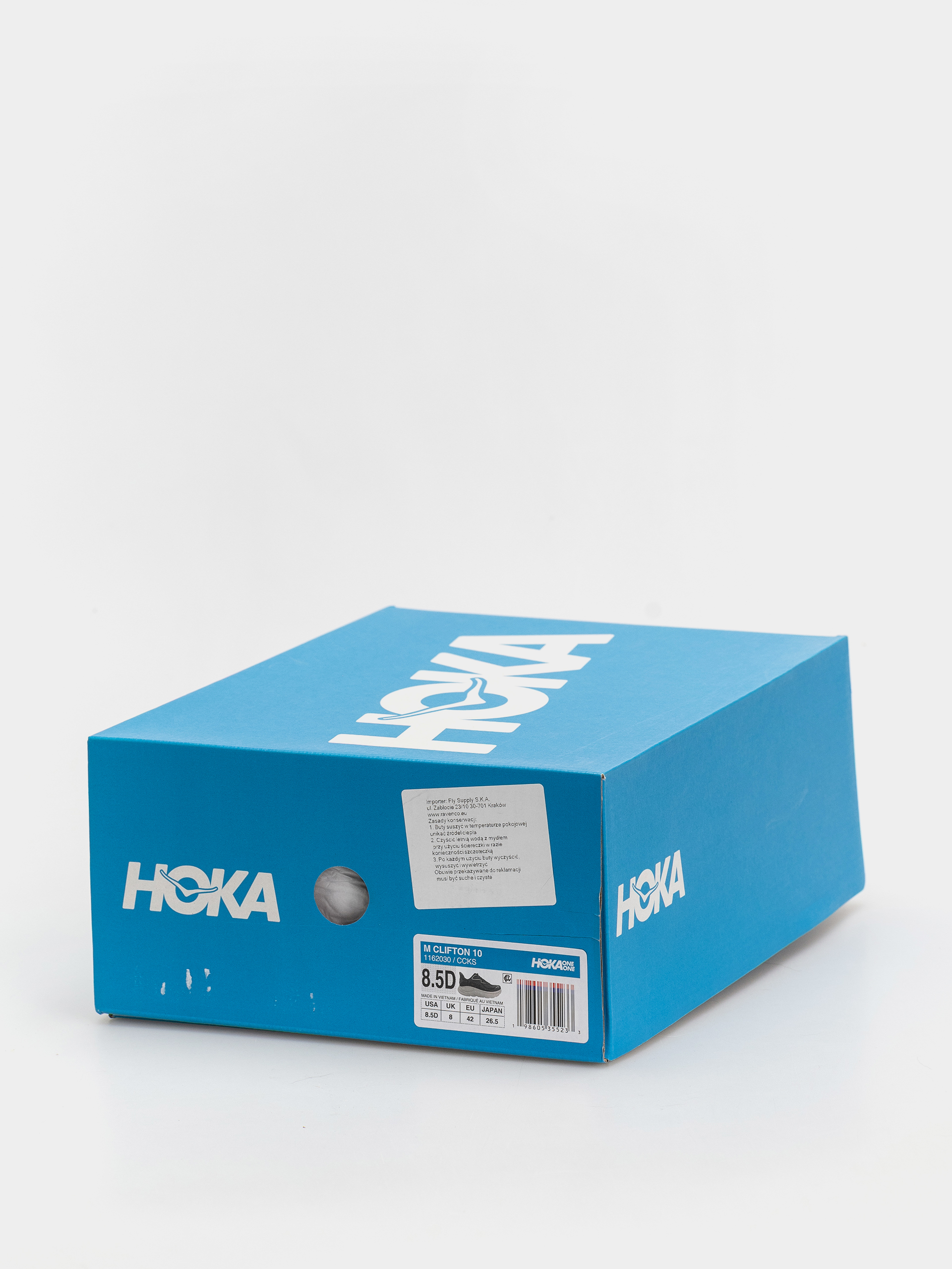 Topánky Hoka Clifton 10 (carbon black/satellite grey)