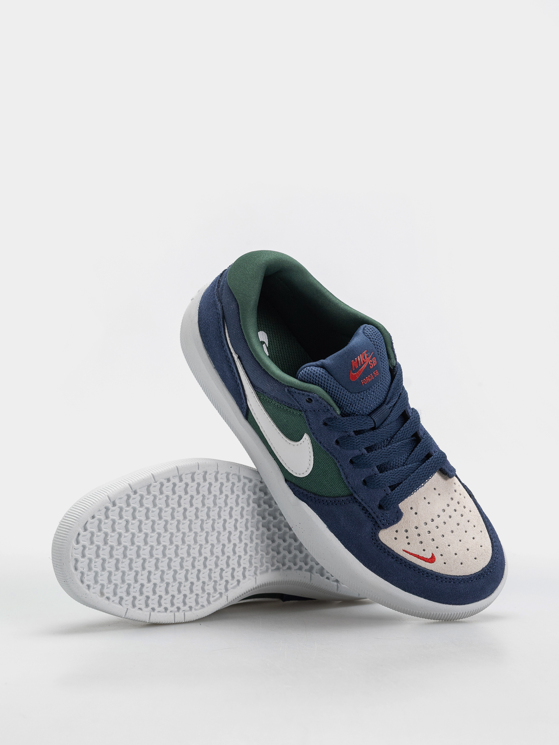 Topánky Nike SB Force 58 (navy/summit white/noble green/white)
