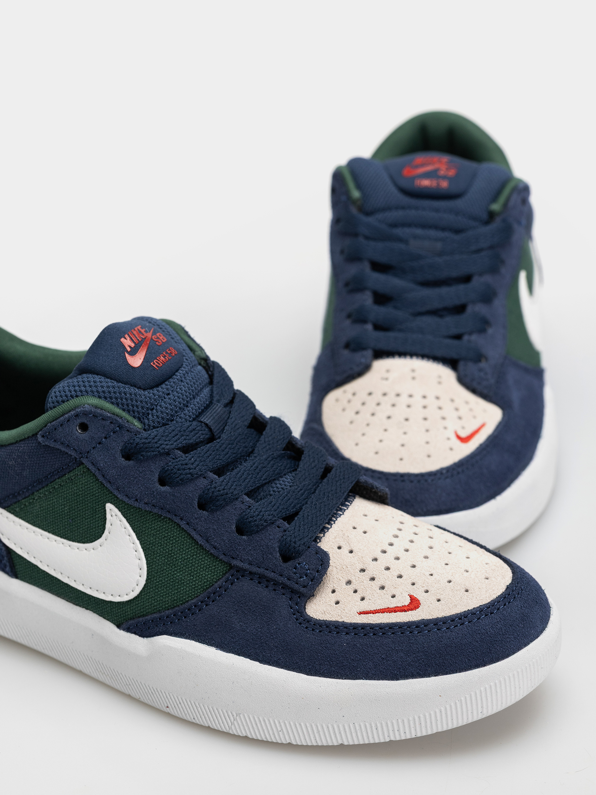 Topánky Nike SB Force 58 (navy/summit white/noble green/white)