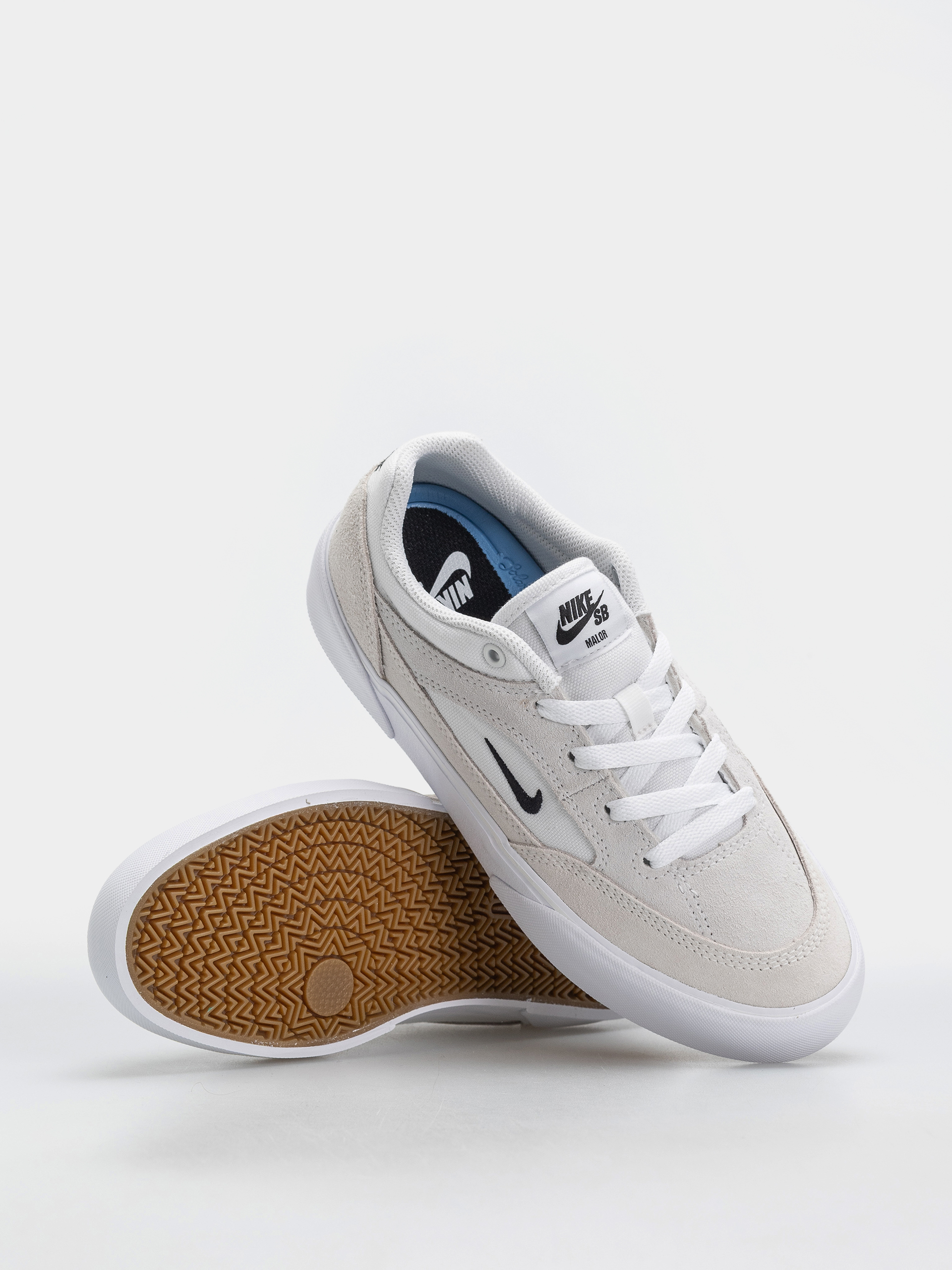 Topánky Nike SB Malor (white/black/summit white/gum light brown)