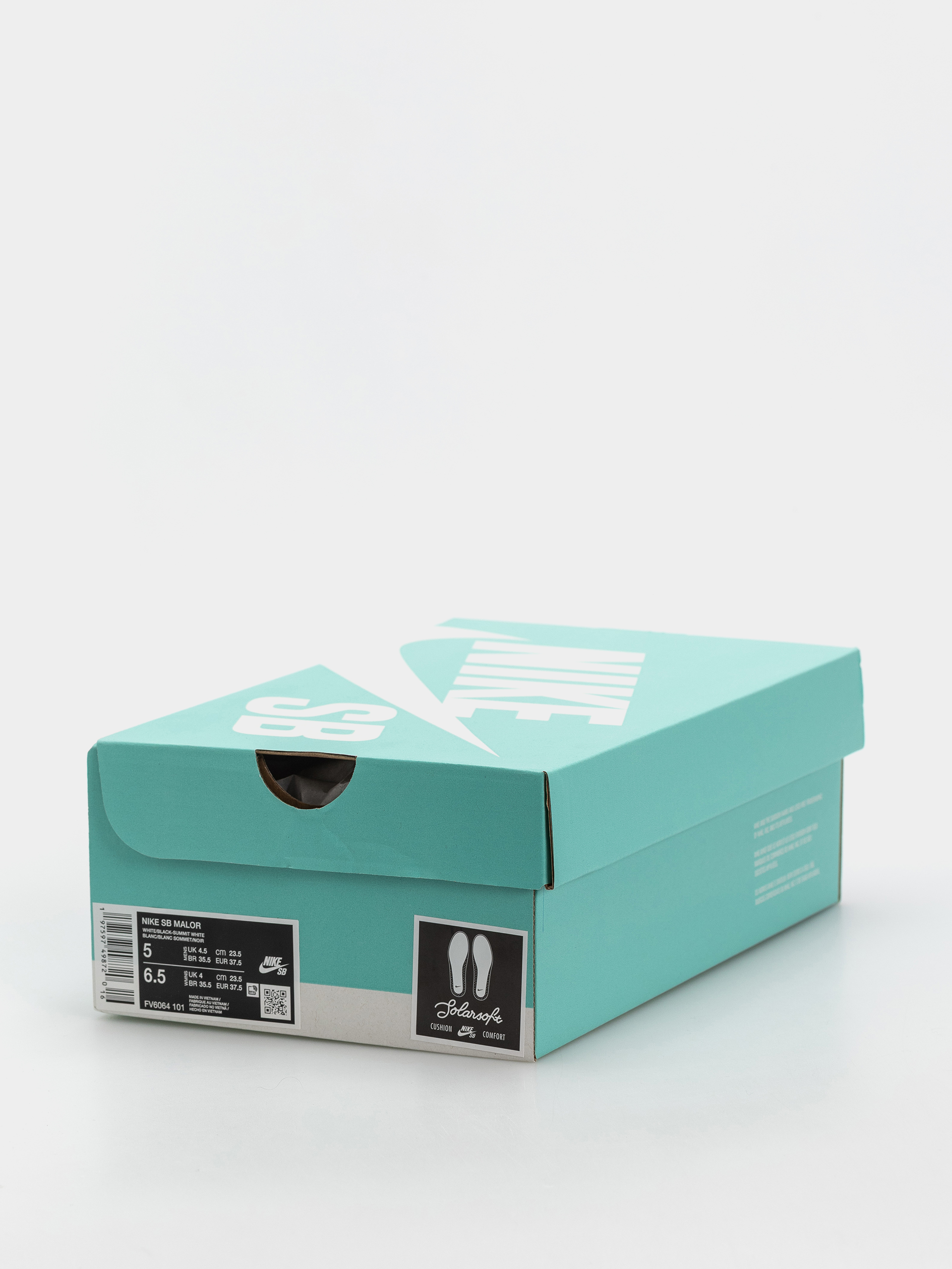 Topánky Nike SB Malor (white/black/summit white/gum light brown)