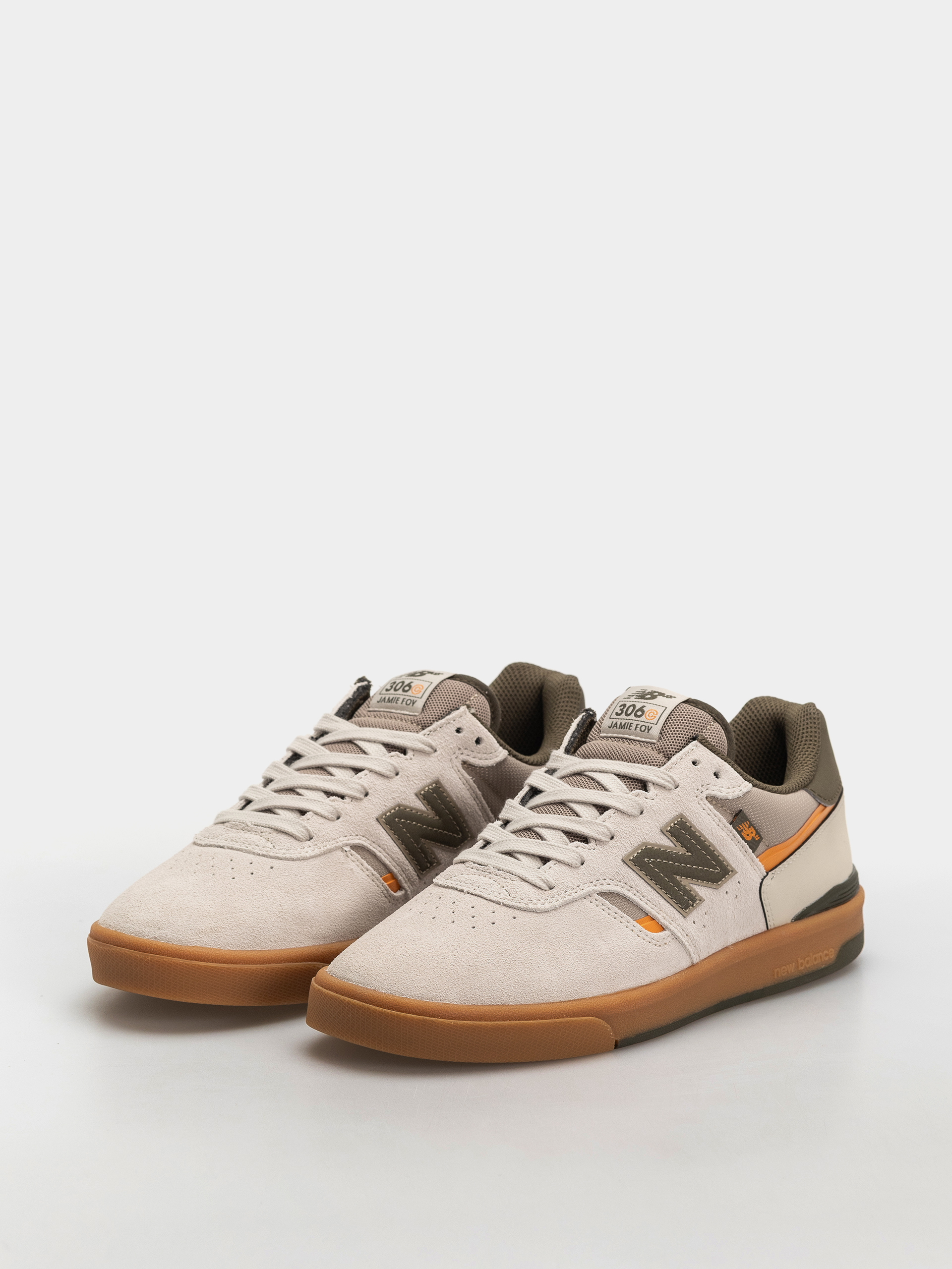 Topánky New Balance 306 (timberwolf/dark moss)