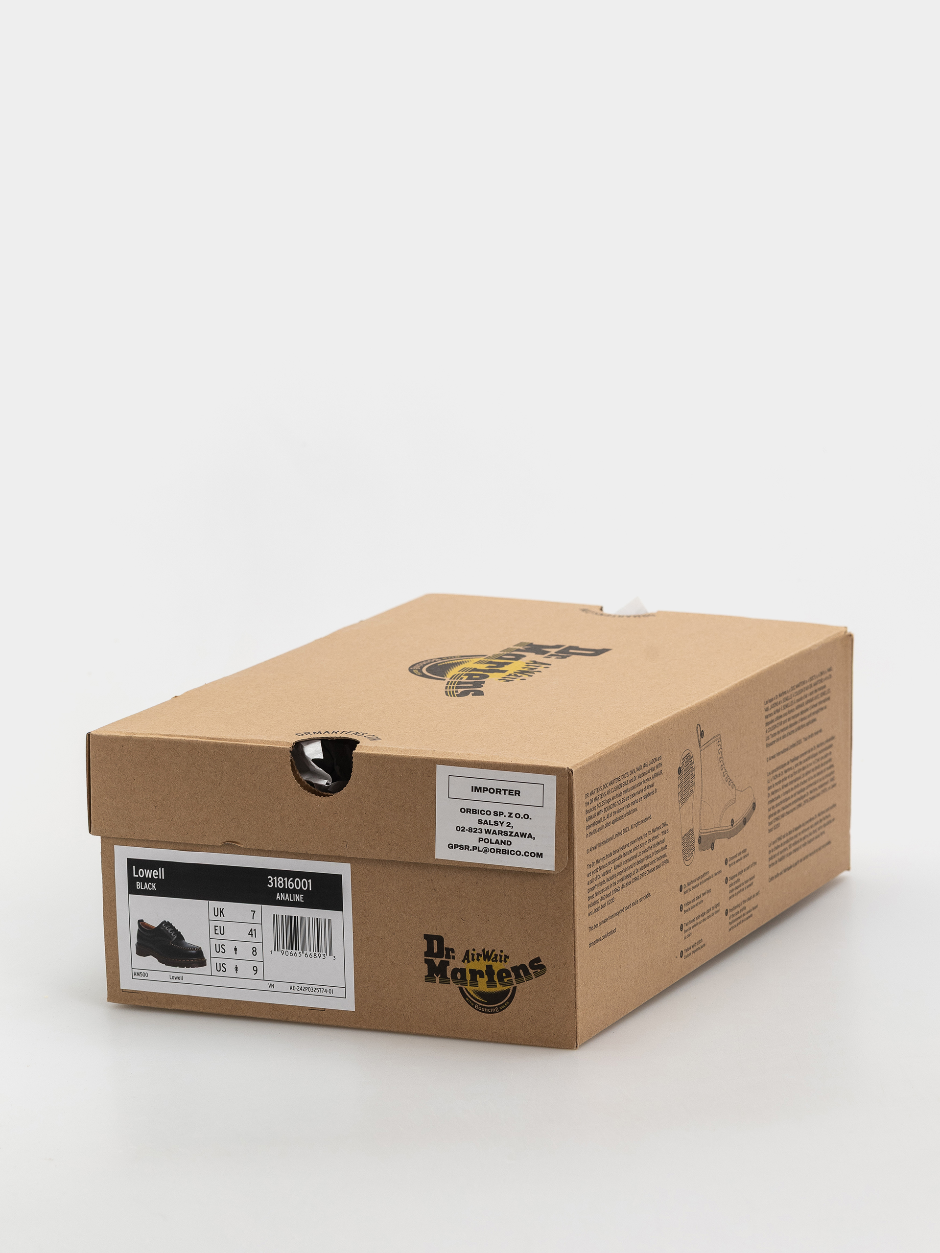 Topánky Dr. Martens Lowell (black analine)