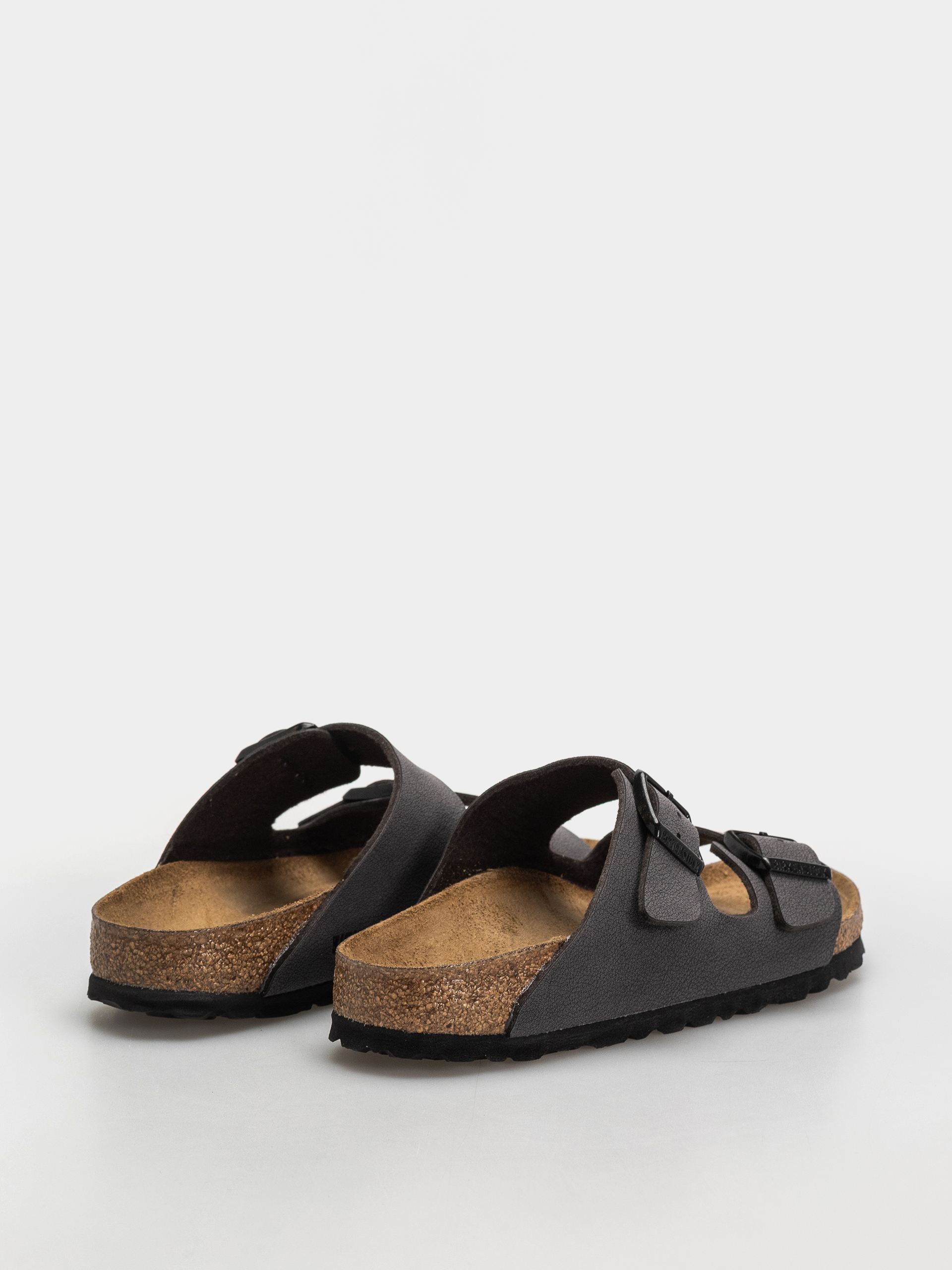 Šľapky Birkenstock Arizona Birkibuc Narrow (velvet gray/black)