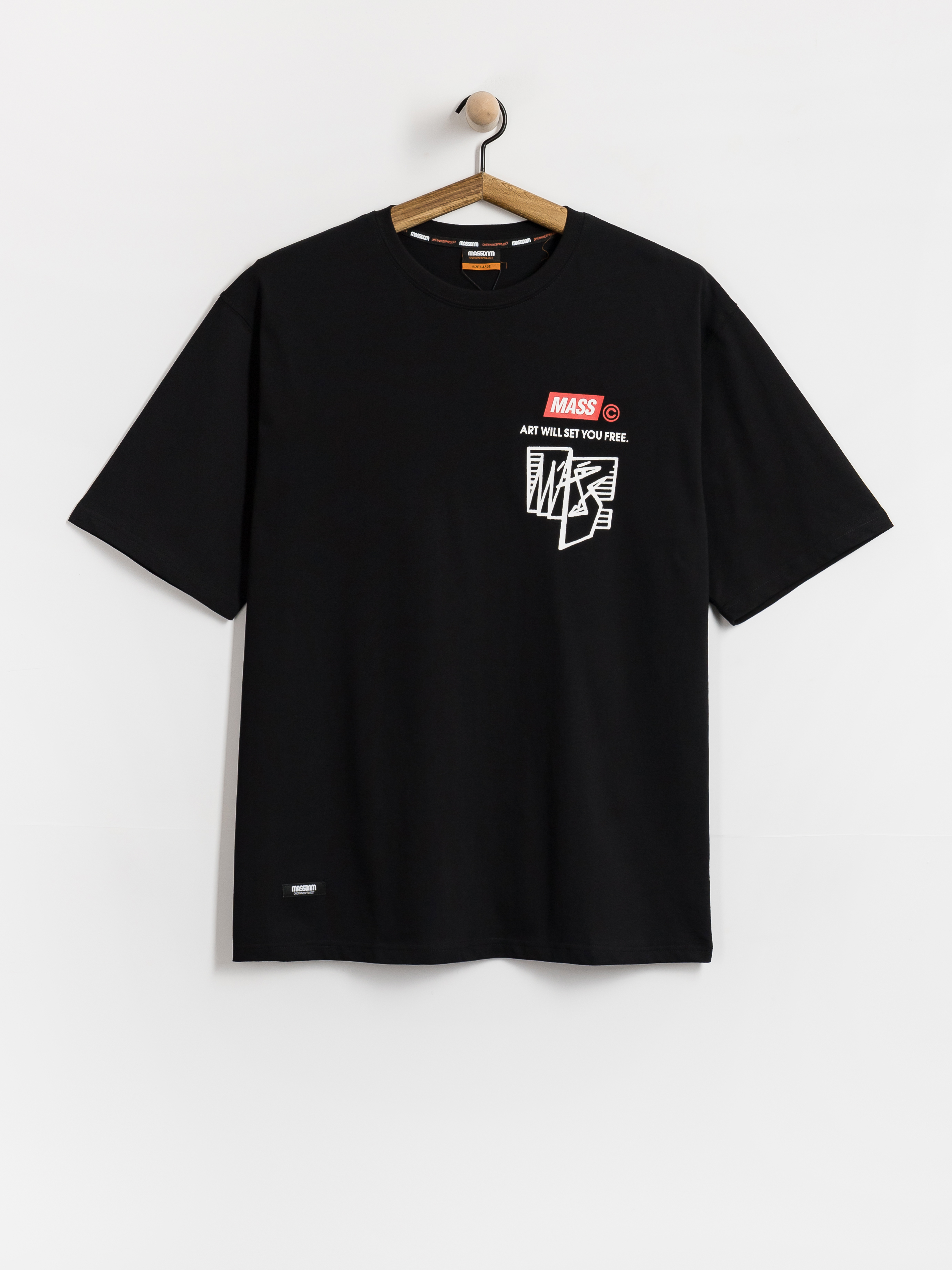 Tričko MassDnm Pablo (black)