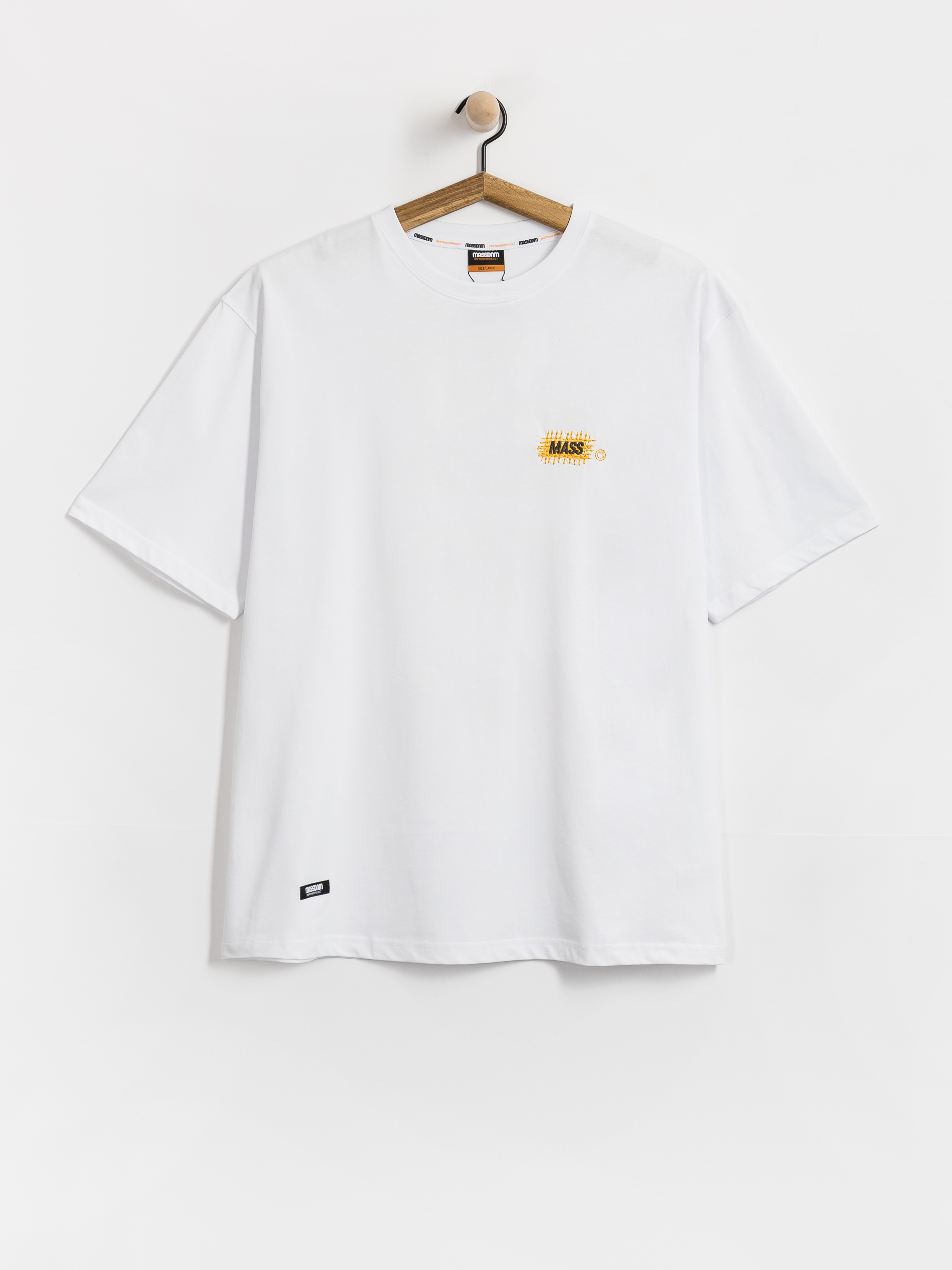 Tričko MassDnm Scratch Box (white)