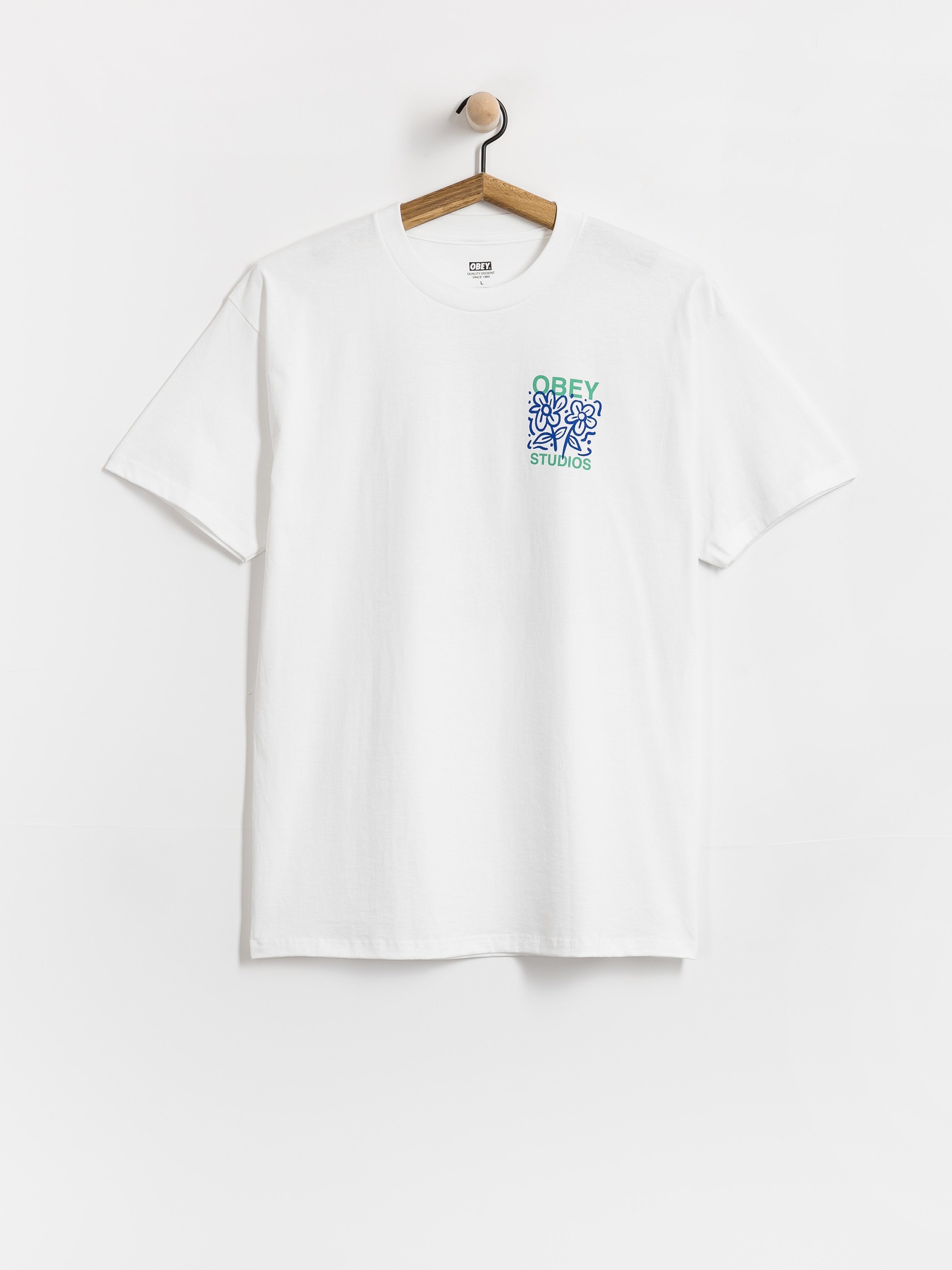 Tričko OBEY Grown With Love (white)
