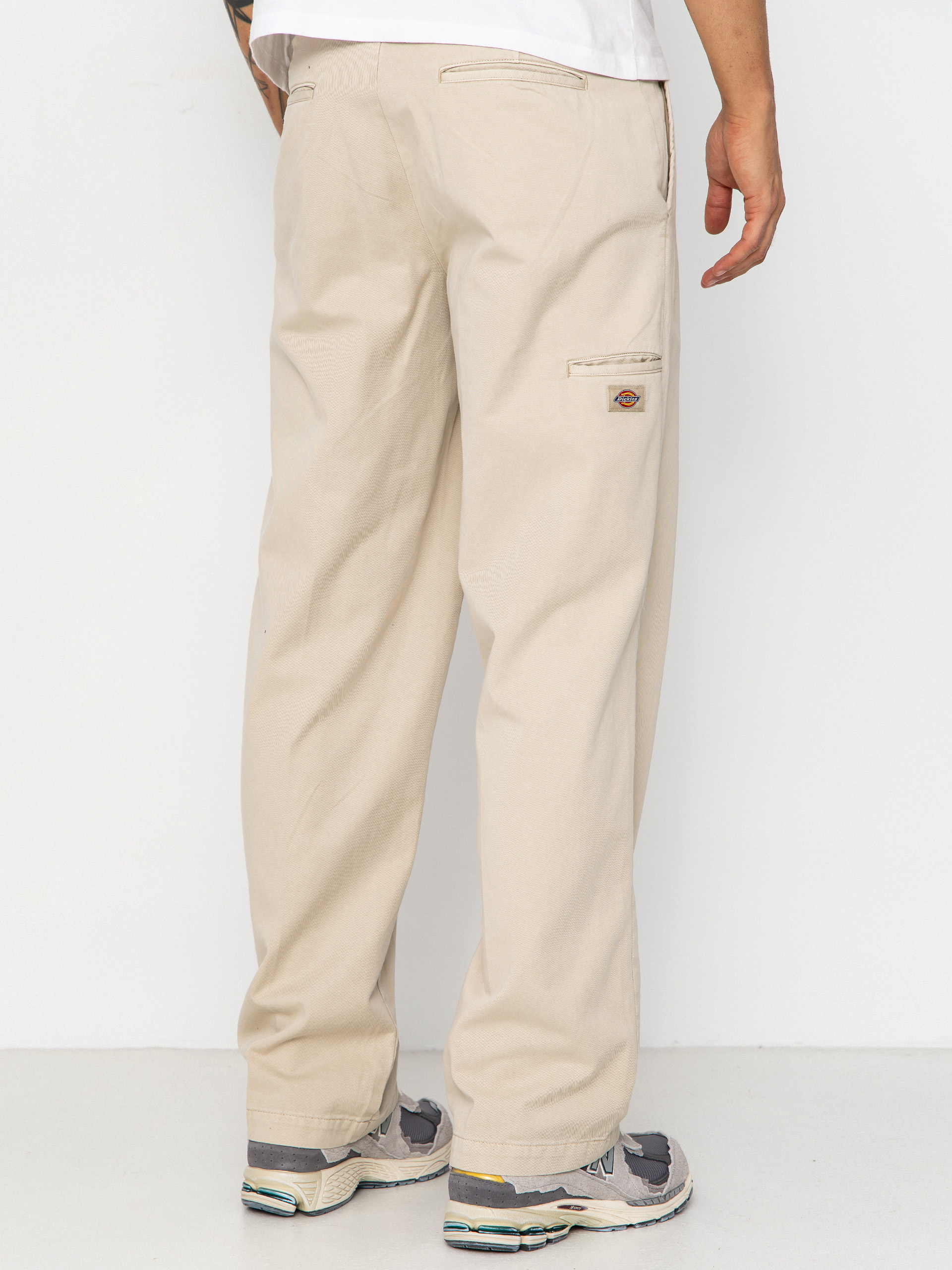 Nohavice Dickies 247 Loose Garment Dyed Work (stone)