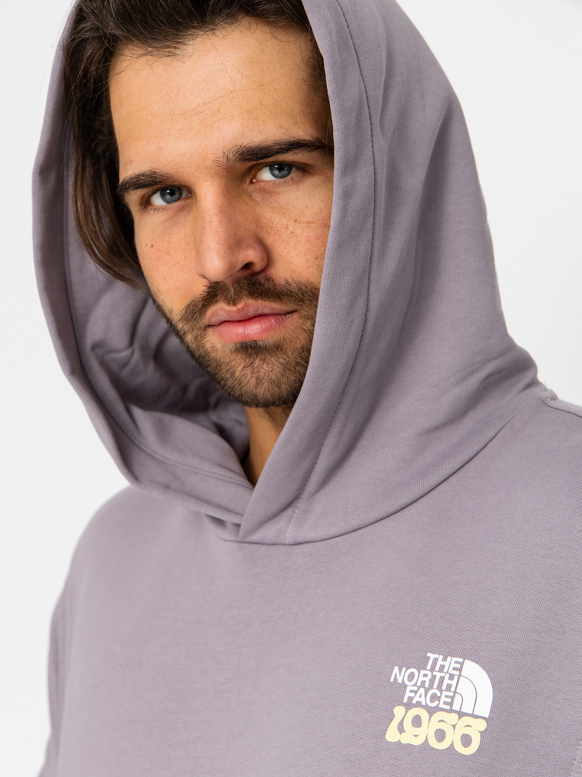 Mikina s kapucňou The North Face Motion Relaxed HD (transcendent gr)