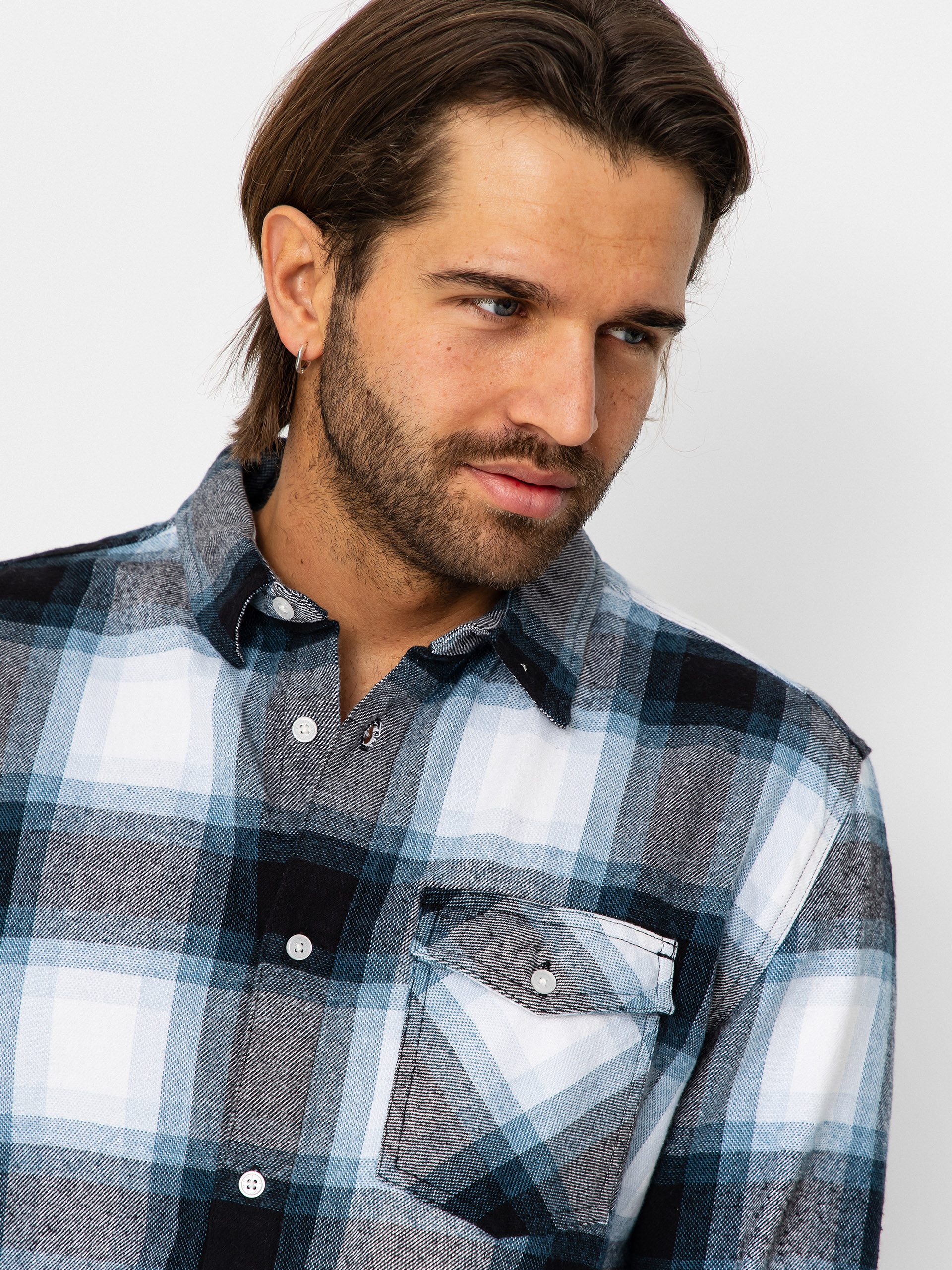 Košeľa DC Marshal Flannel (storm blue)