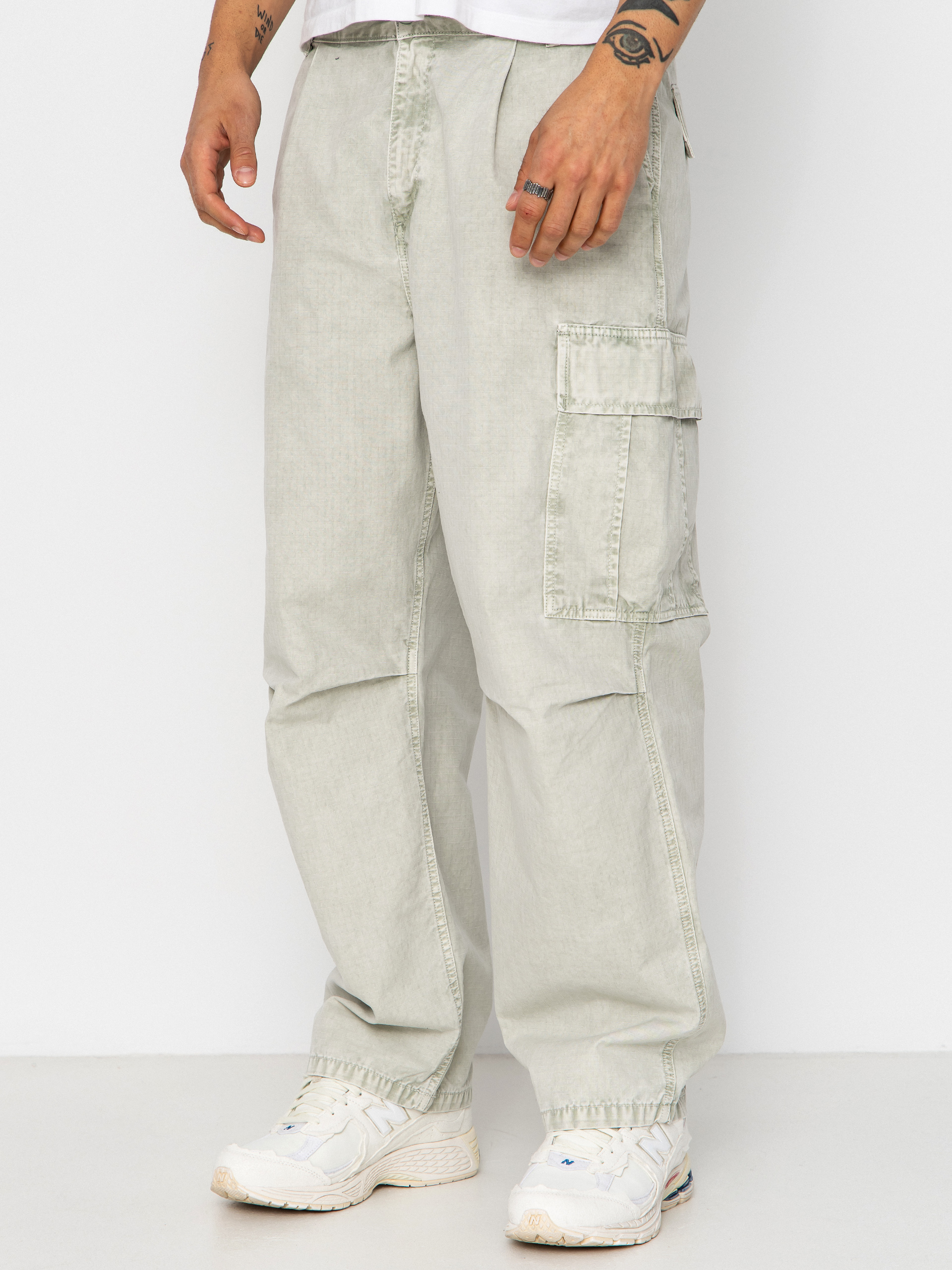 Nohavice Carhartt WIP Cole Cargo (dollar green)