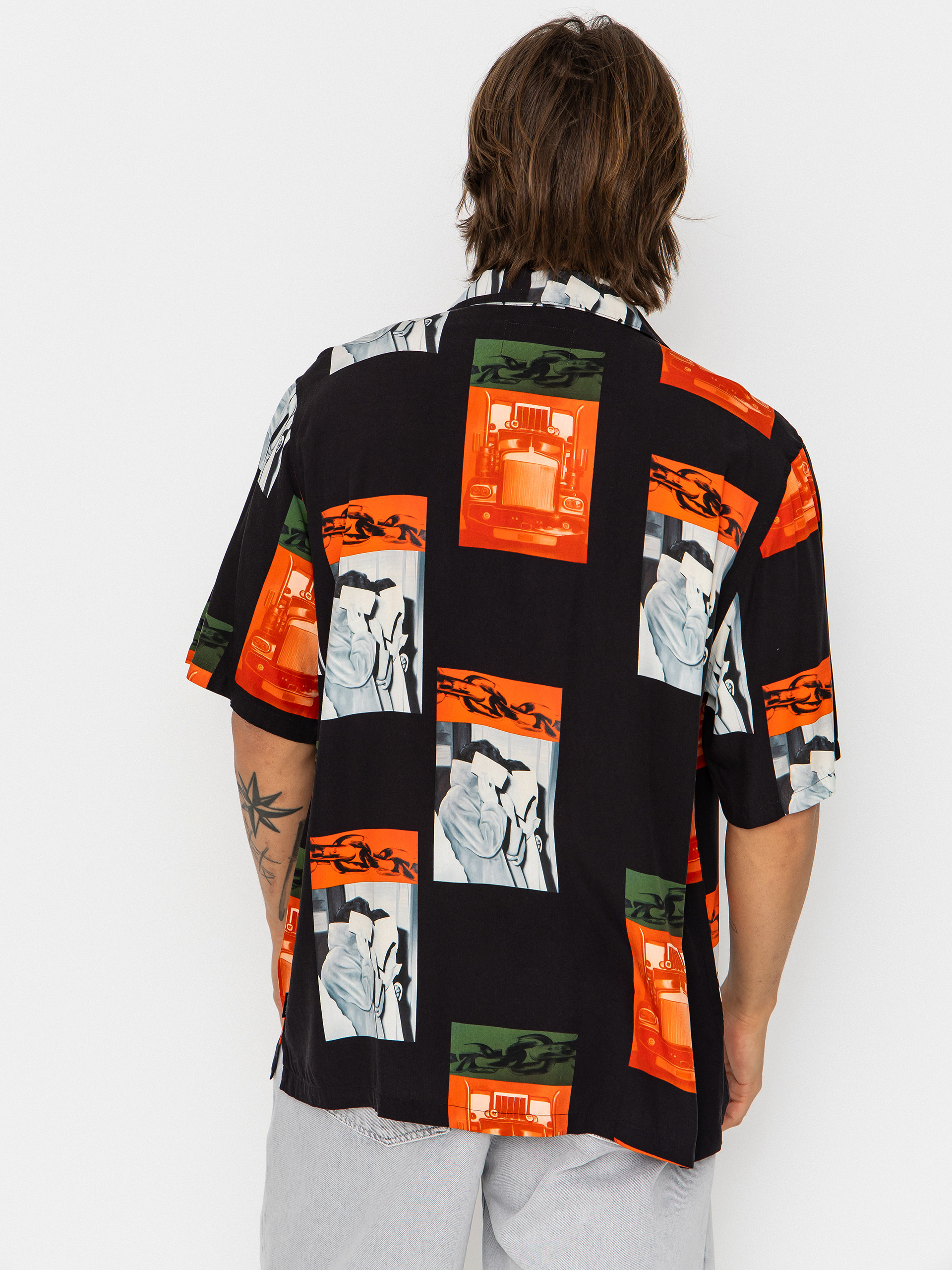 Košeľa Carhartt WIP Sean Hamilton (sean hamilton print/black)