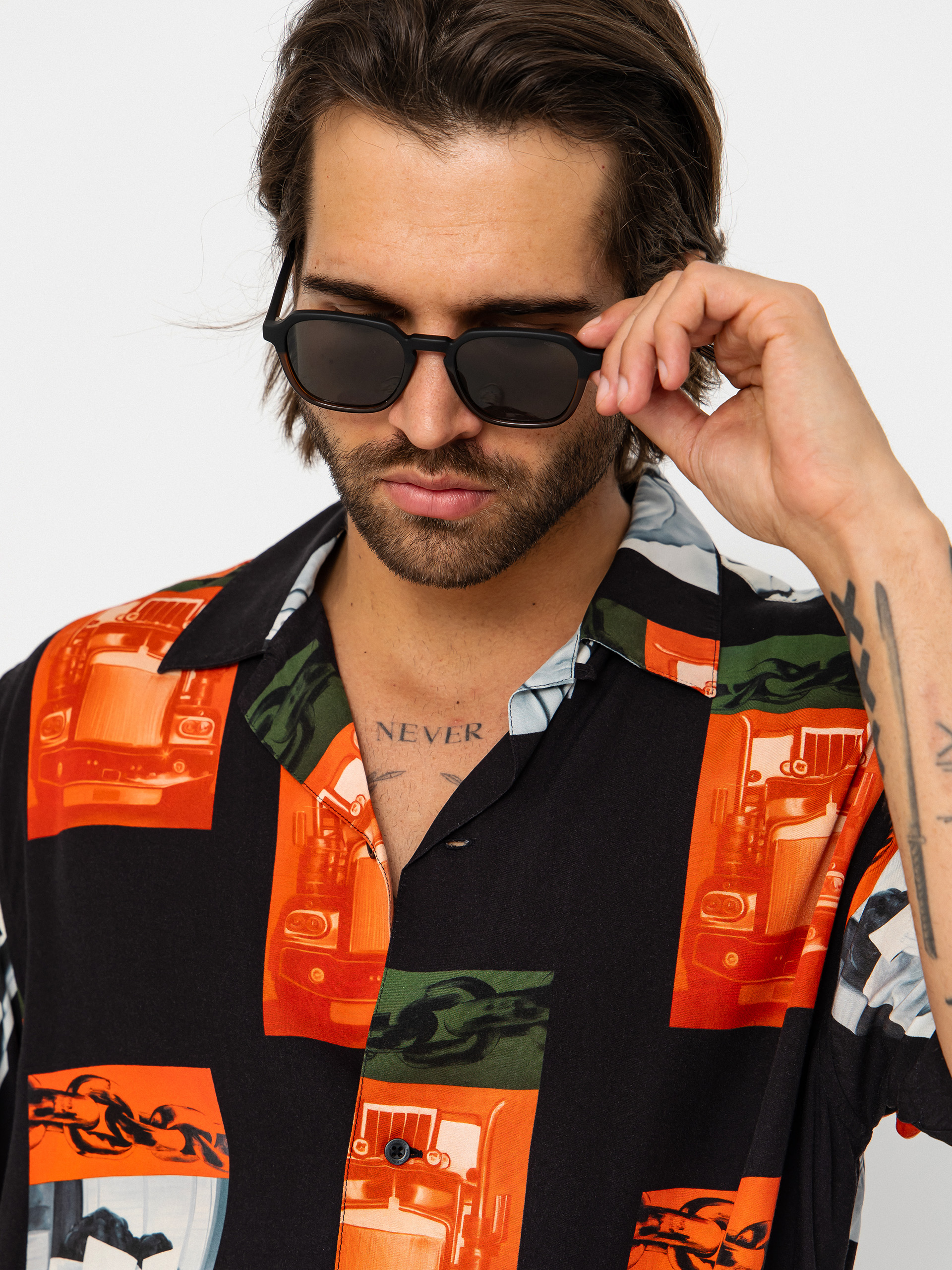 Košeľa Carhartt WIP Sean Hamilton (sean hamilton print/black)