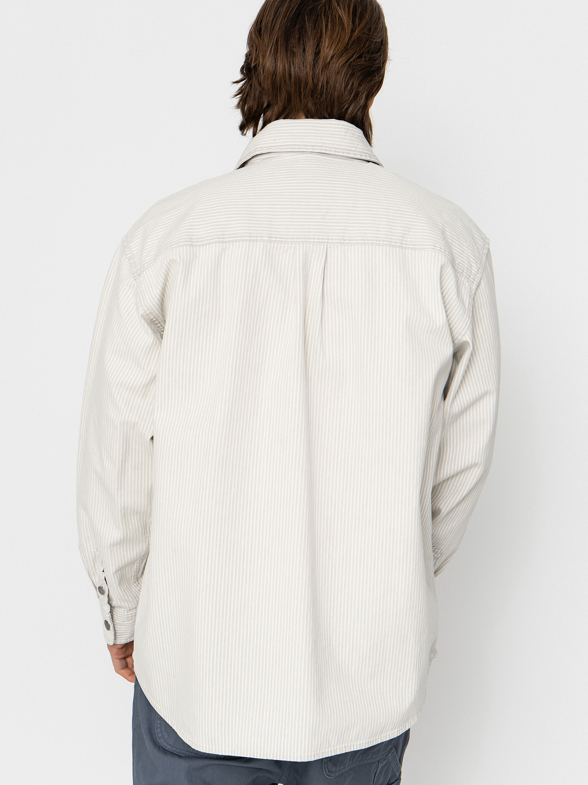 Bunda Carhartt WIP Mercer (mercer stripe/graphite/wax)