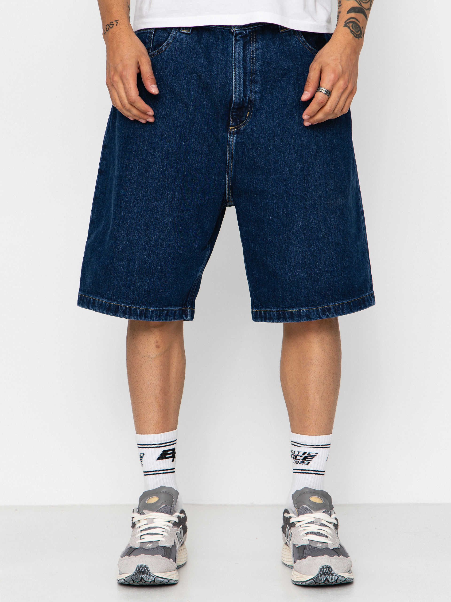 Krau0165asy Carhartt WIP Brandon (blue stone washed)
