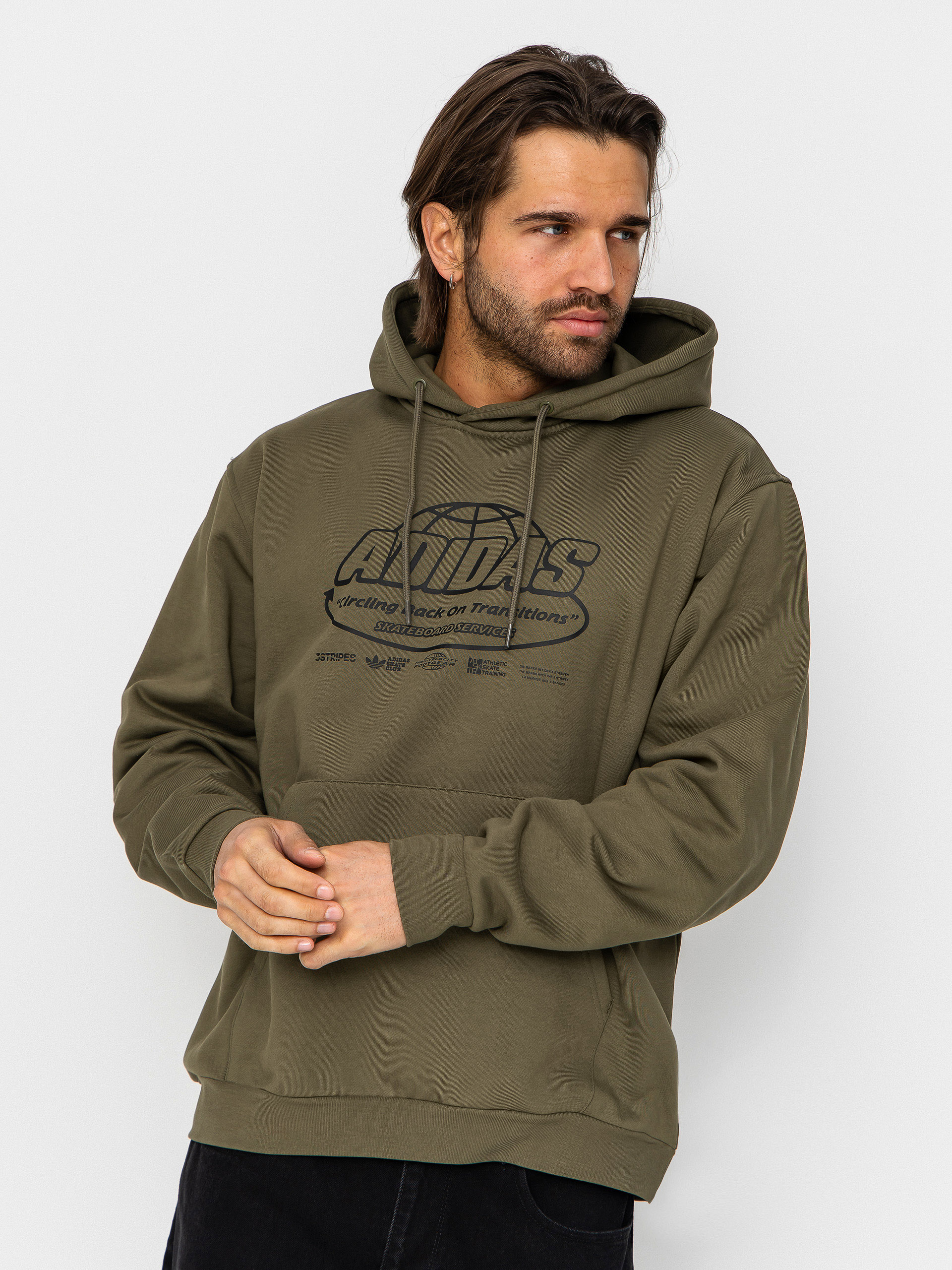 Mikina s kapucu0148ou adidas Skt Adi Cor HD (olistr)