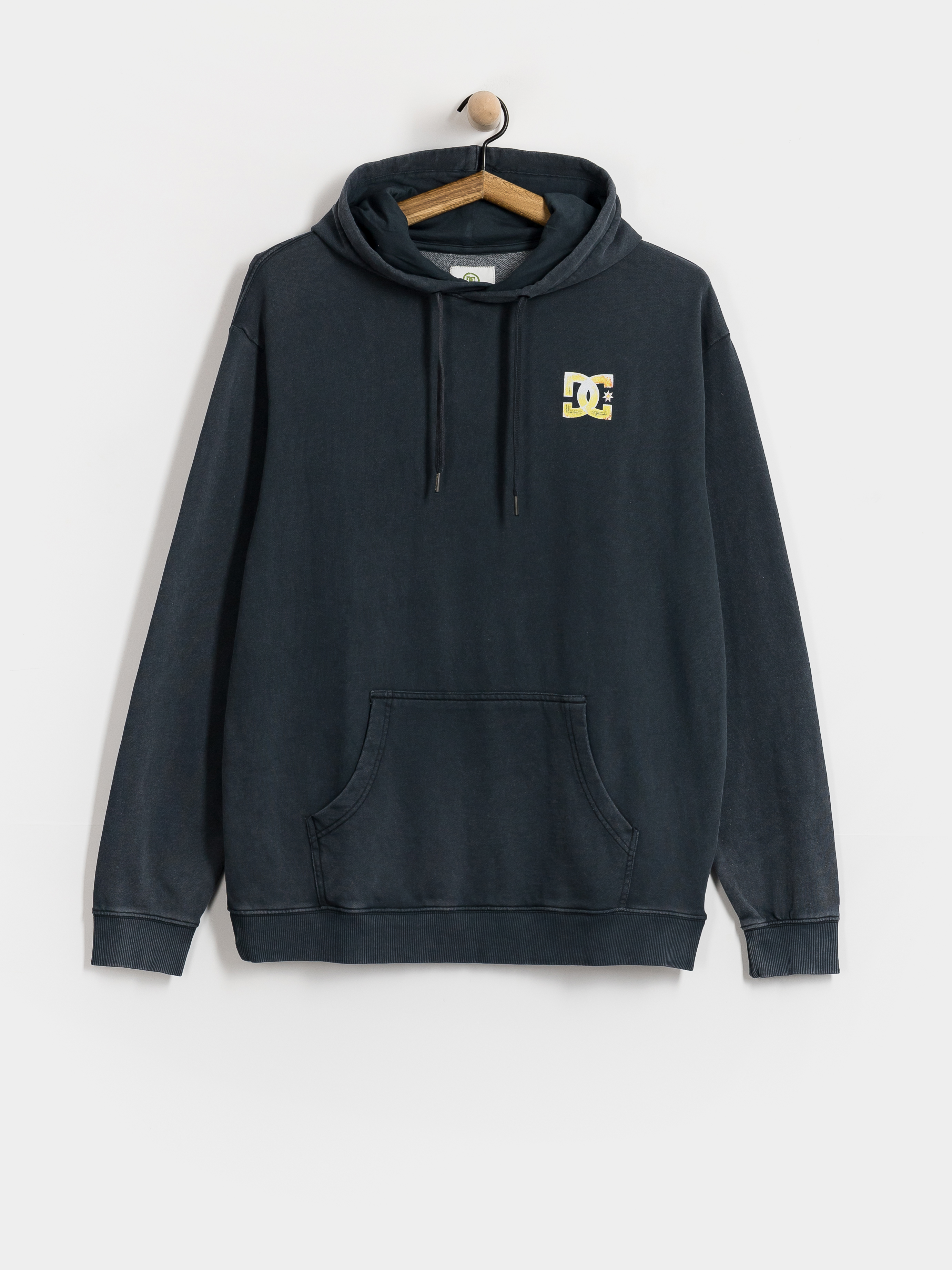 Mikina s kapucňou DC Skull Storm HD (black)