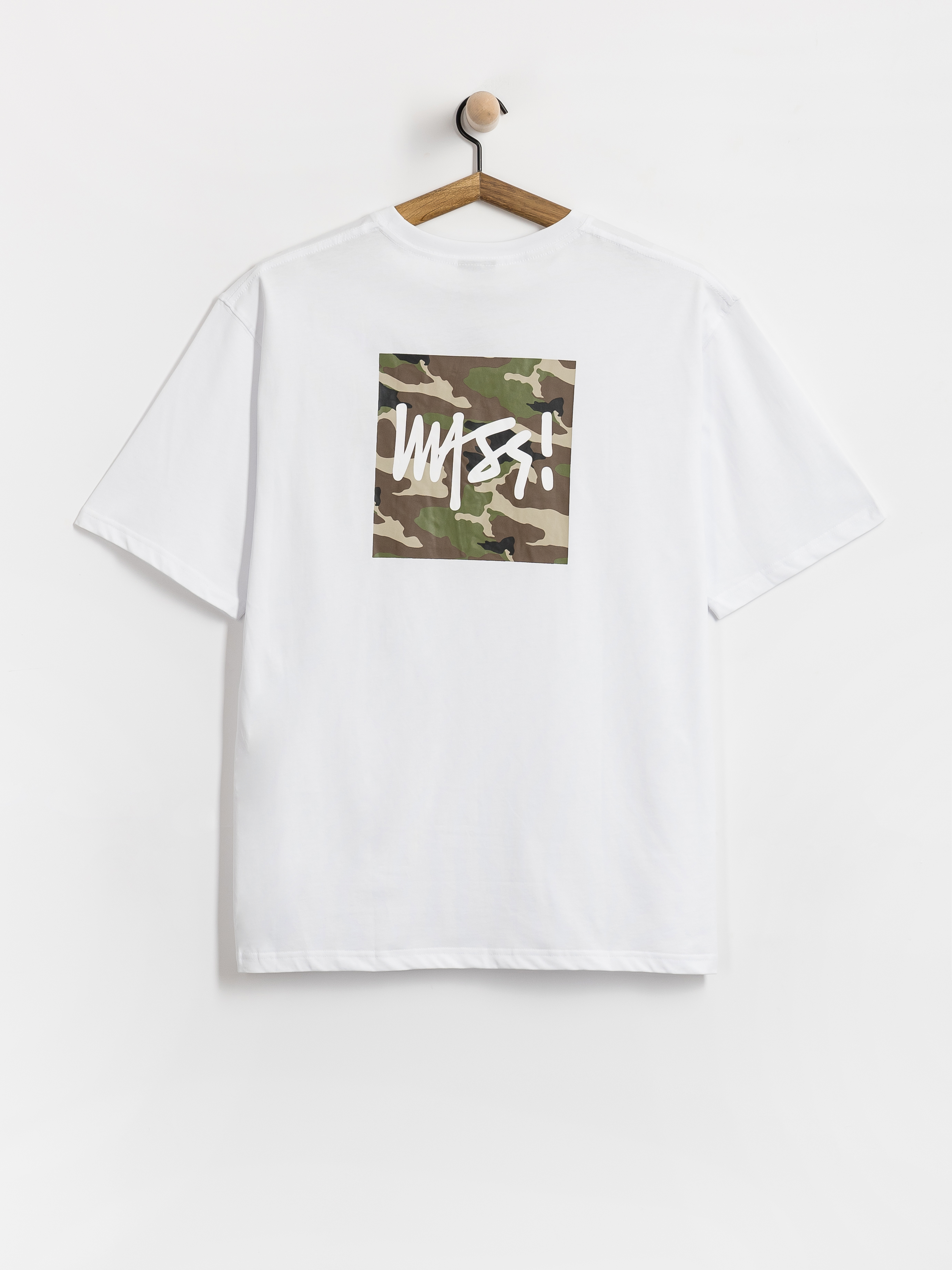 Tričko MassDnm Camo Sign (white)