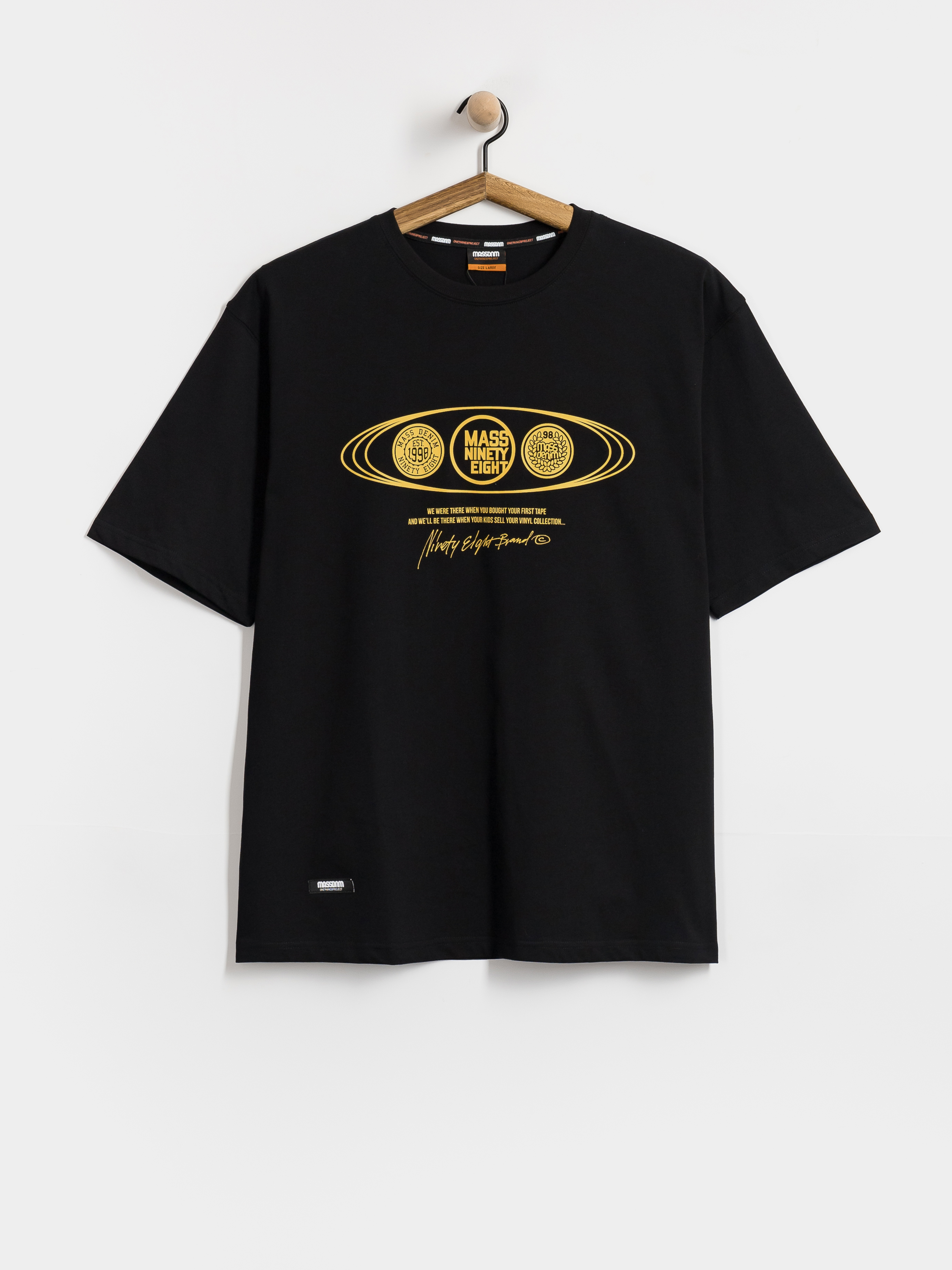 Tričko MassDnm Global (black)