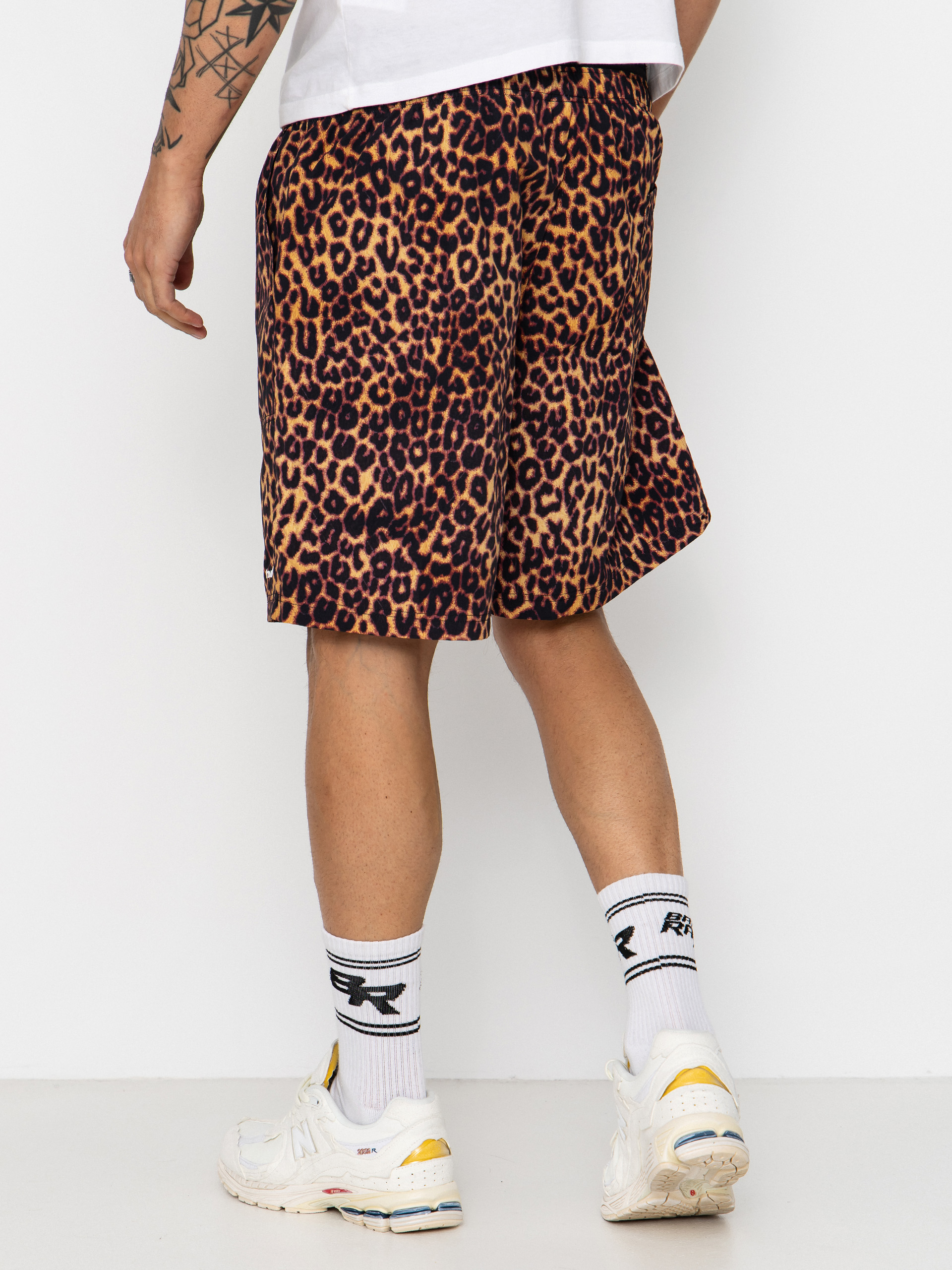 Kraťasy HUF 89 Printed Easy (brown)