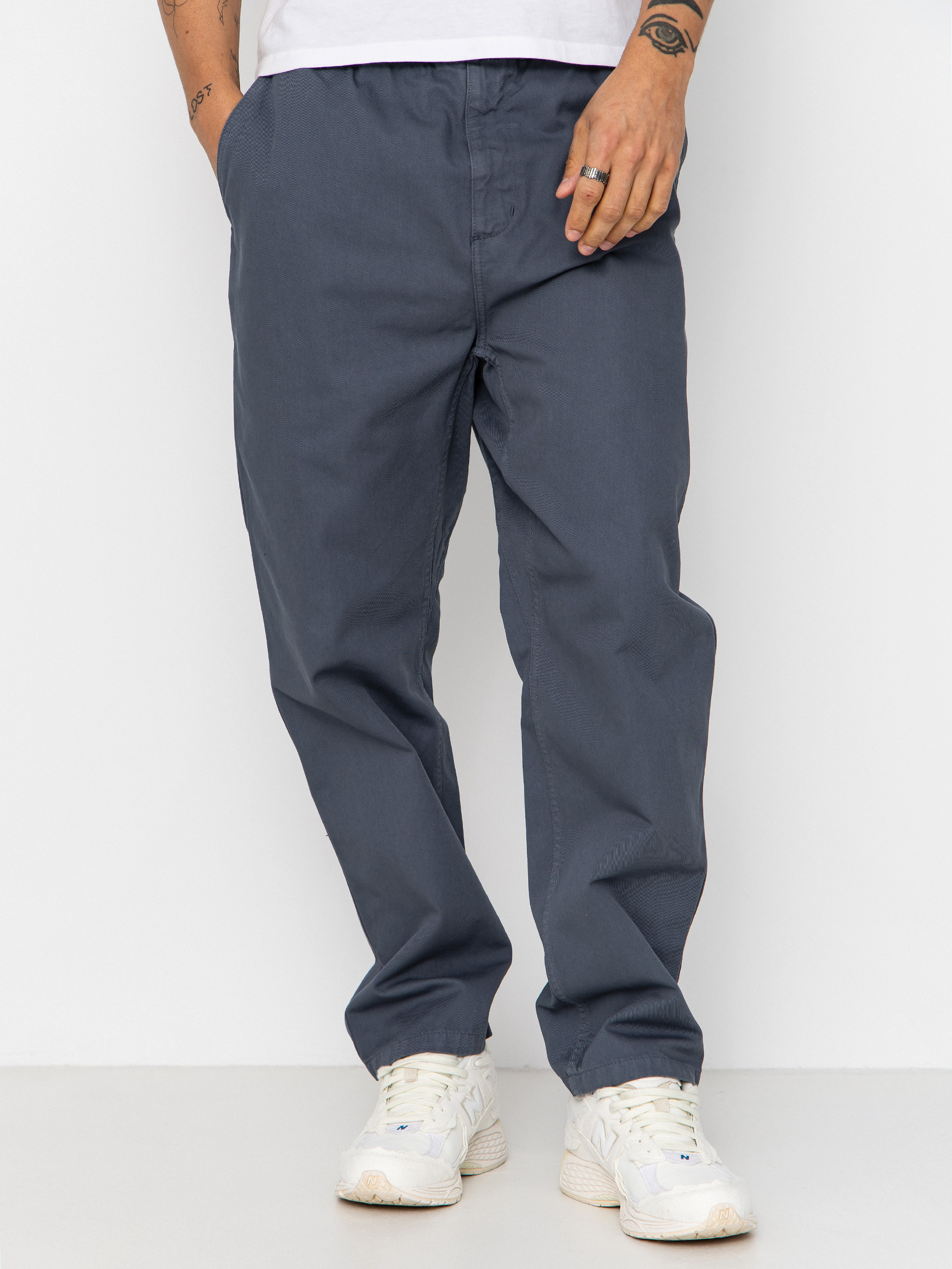 Nohavice Carhartt WIP Flint (cozy blue)