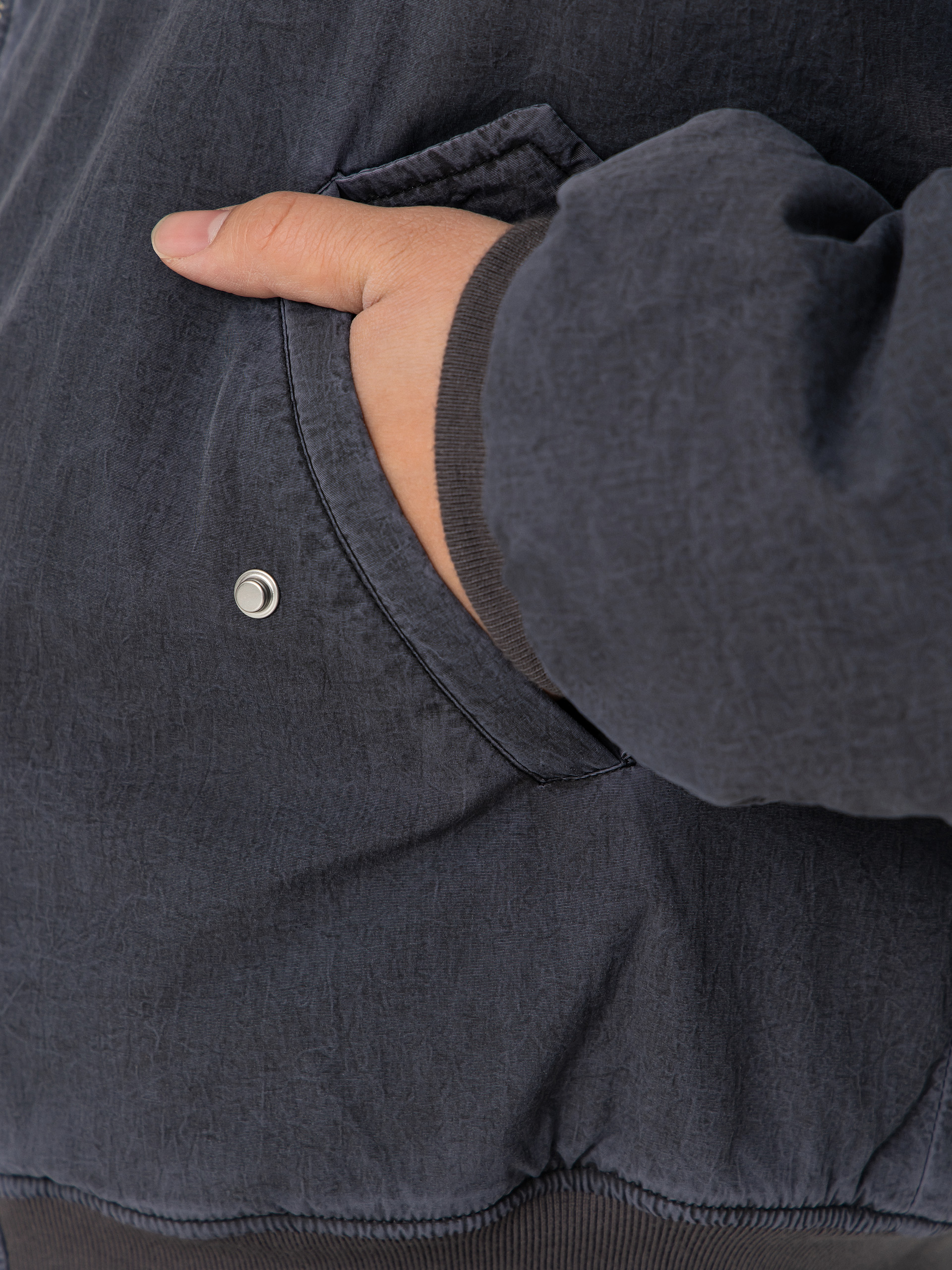 Bunda Wasted Paris Splinter Bombers (stone grey)