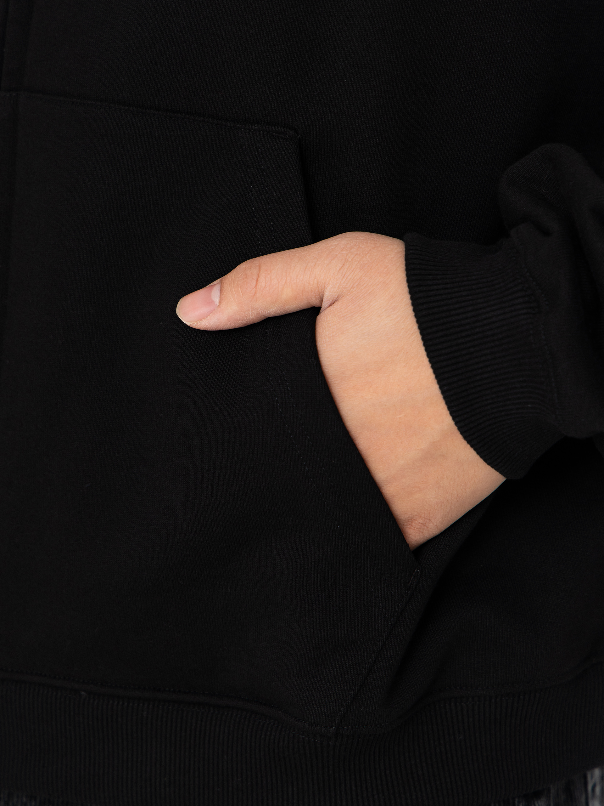 Mikina s kapucňou Wasted Paris Taunt Boxy ZHD (black)