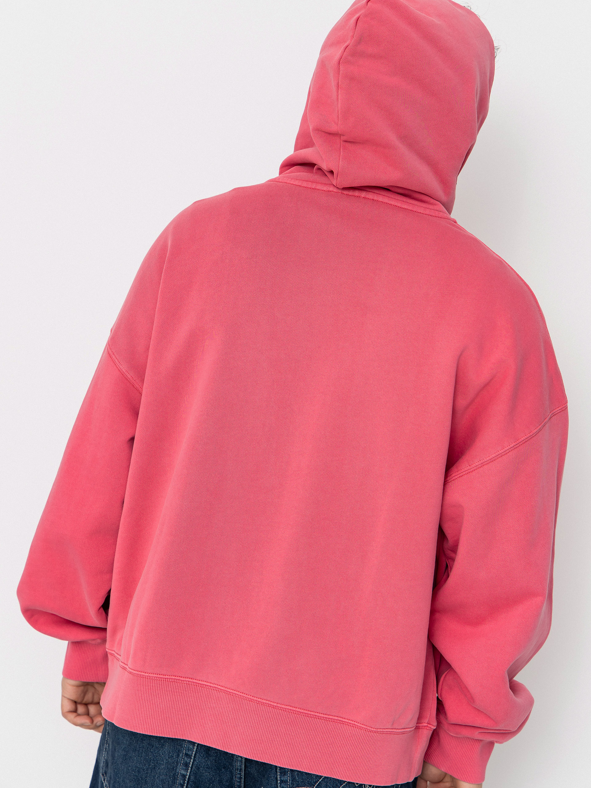 Mikina s kapucňou Carhartt WIP Benton ZHD (primrose)