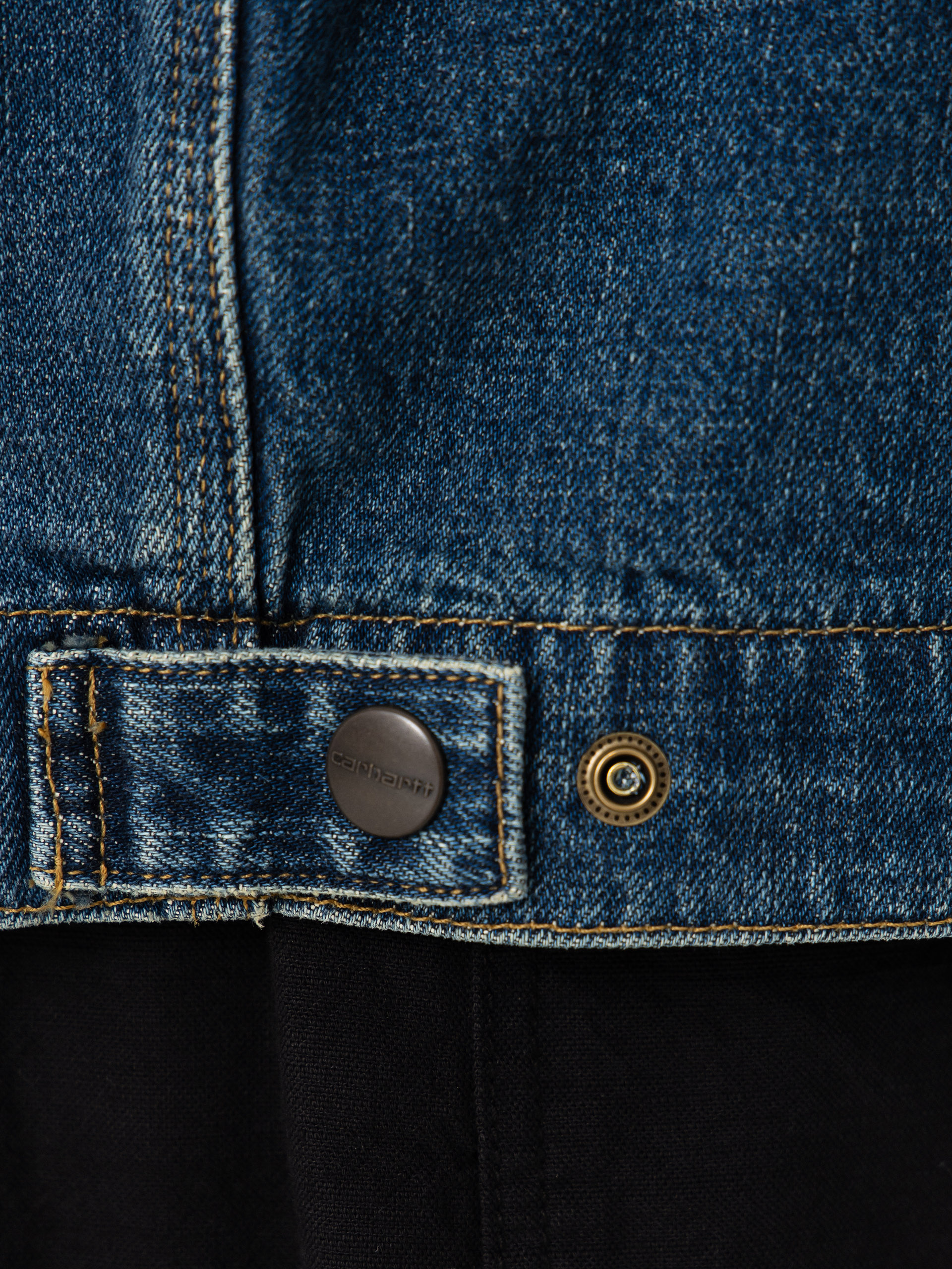 Bunda Carhartt WIP OG Detroit (blue/dusty h brown)