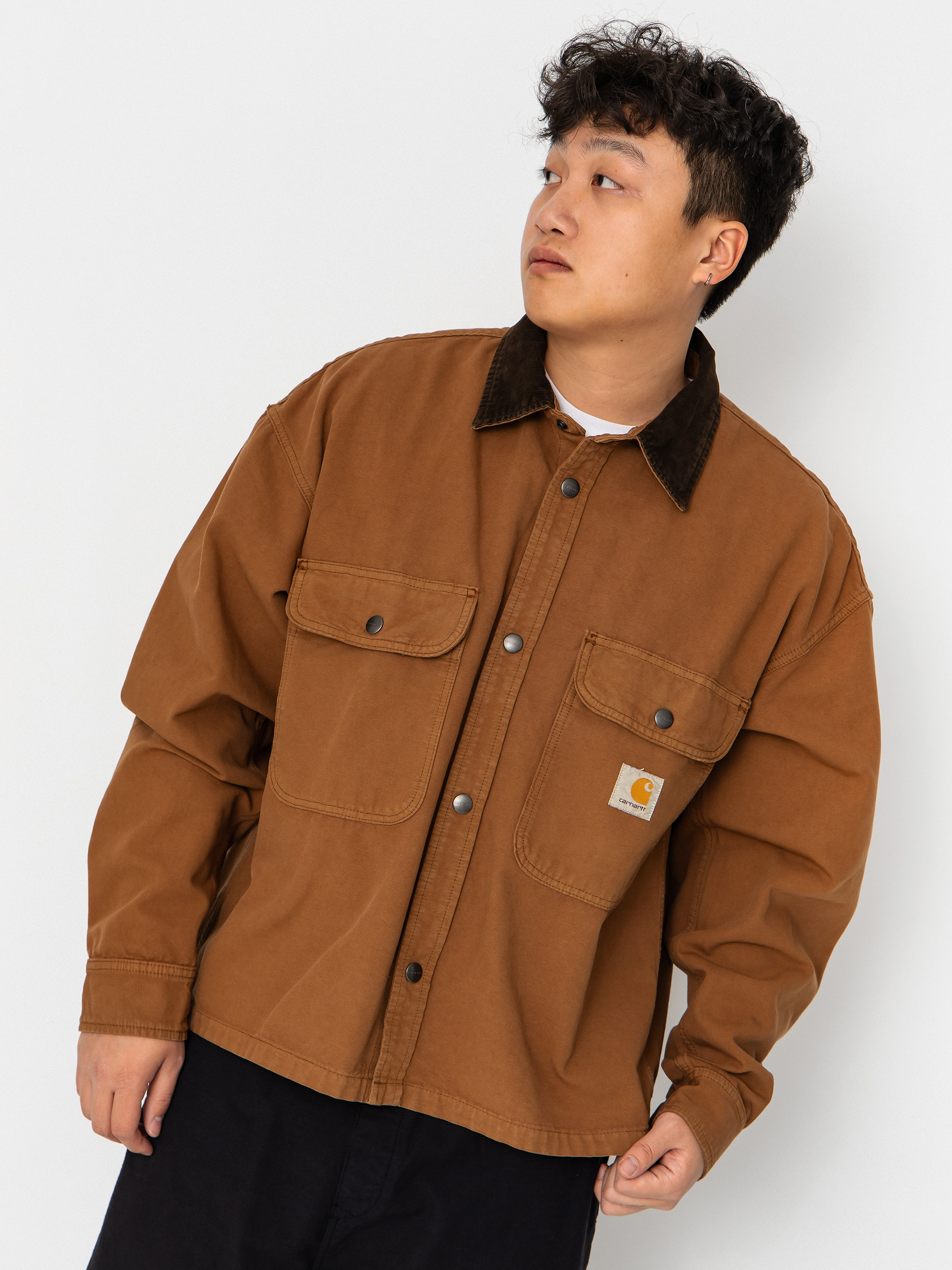 Bunda Carhartt WIP Prescott (hamilton brown/tobacco)