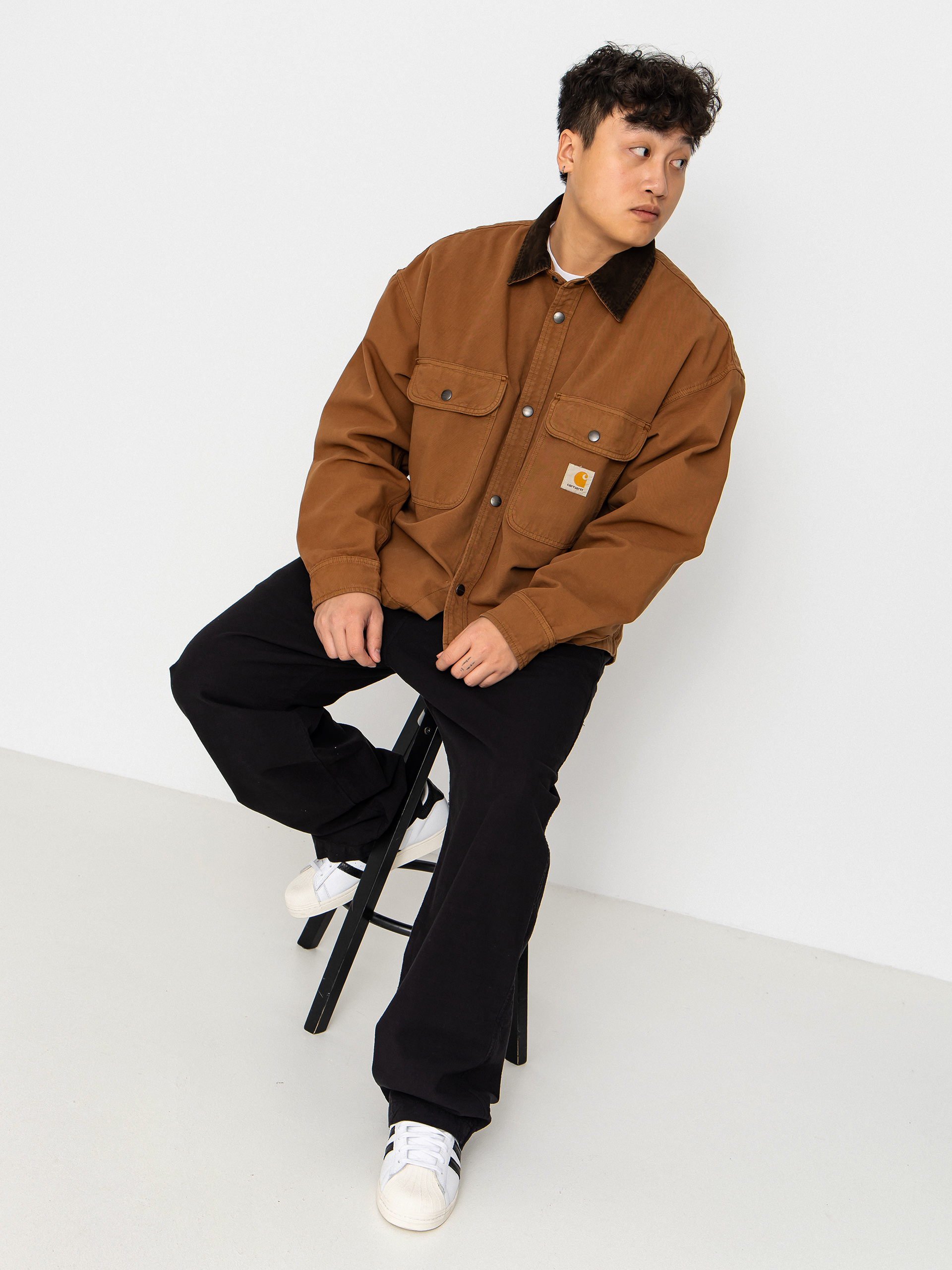 Bunda Carhartt WIP Prescott (hamilton brown/tobacco)