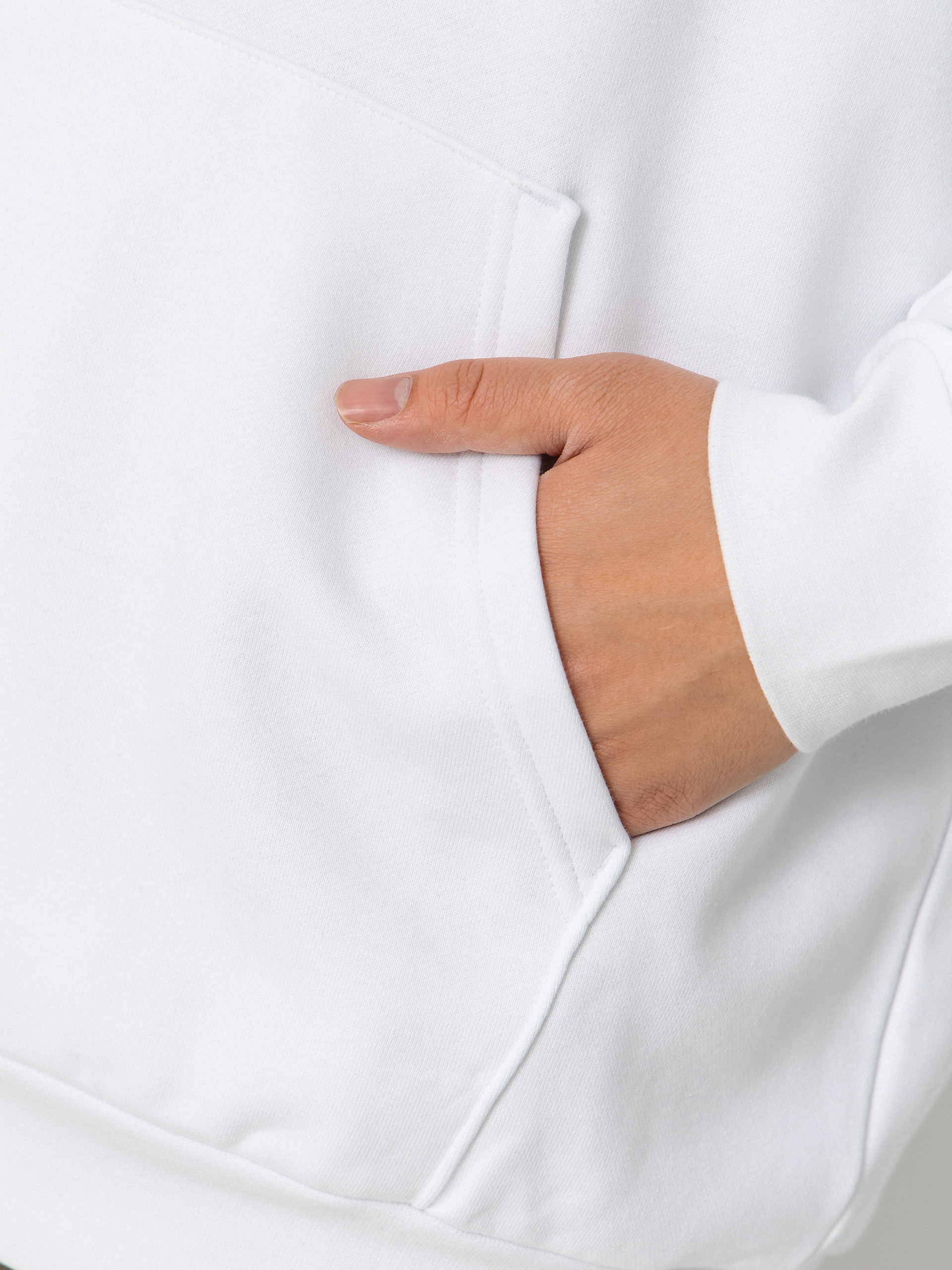 Mikina s kapucňou adidas Skt Logo HD (white)