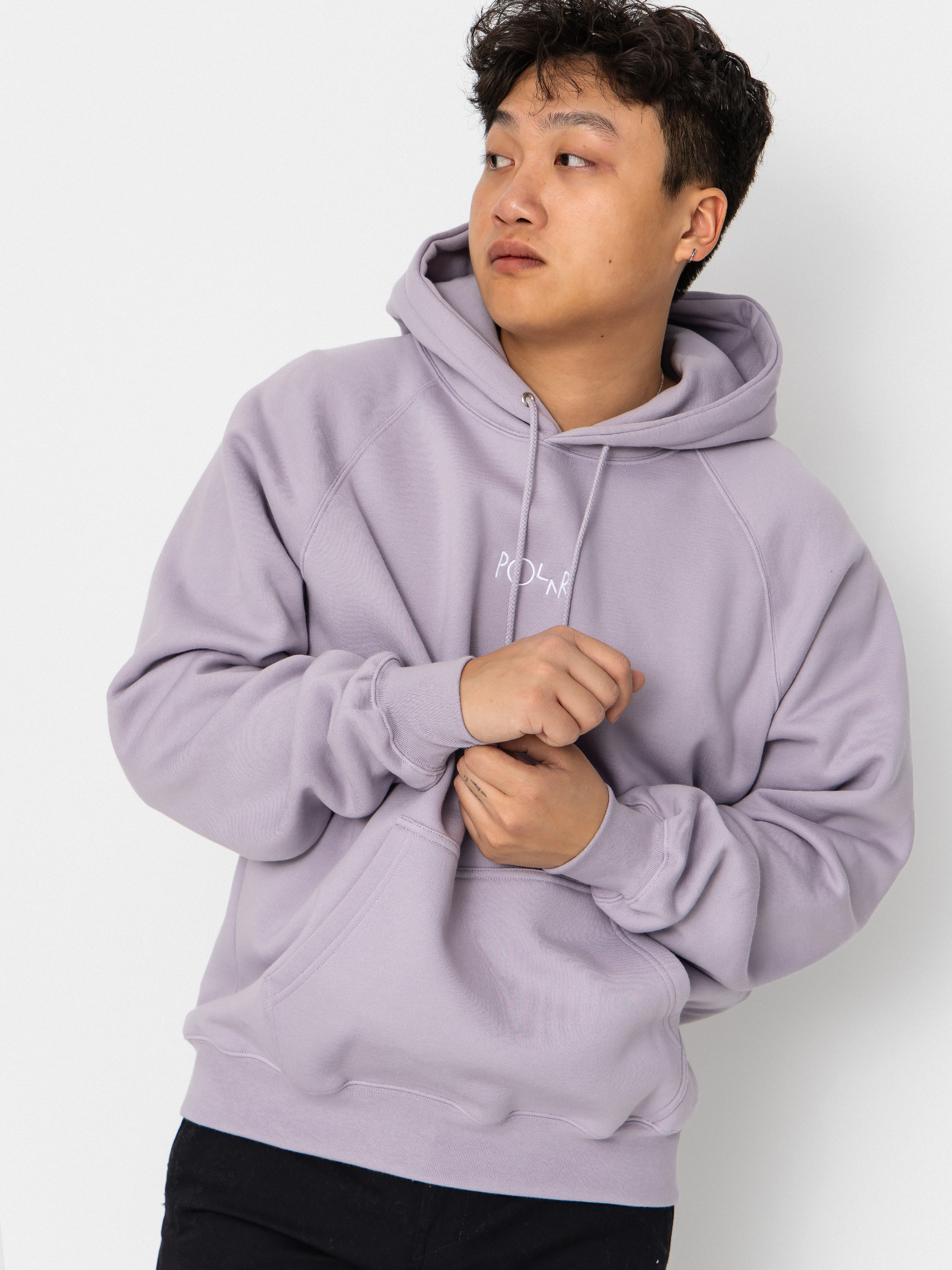 Mikina s kapucňou Polar Skate Default HD (pale purple)
