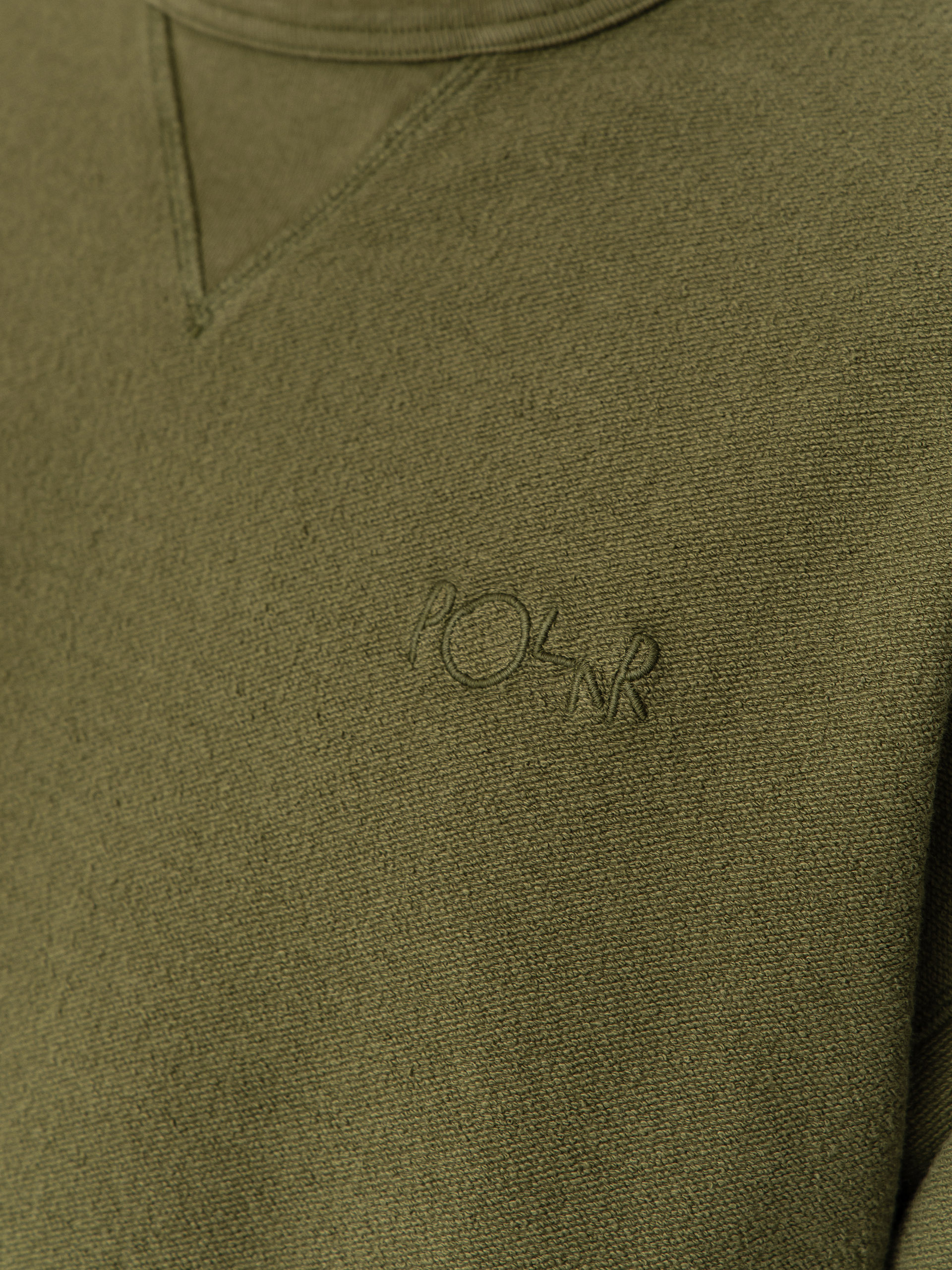 Sveter Polar Skate Reversed (army green)