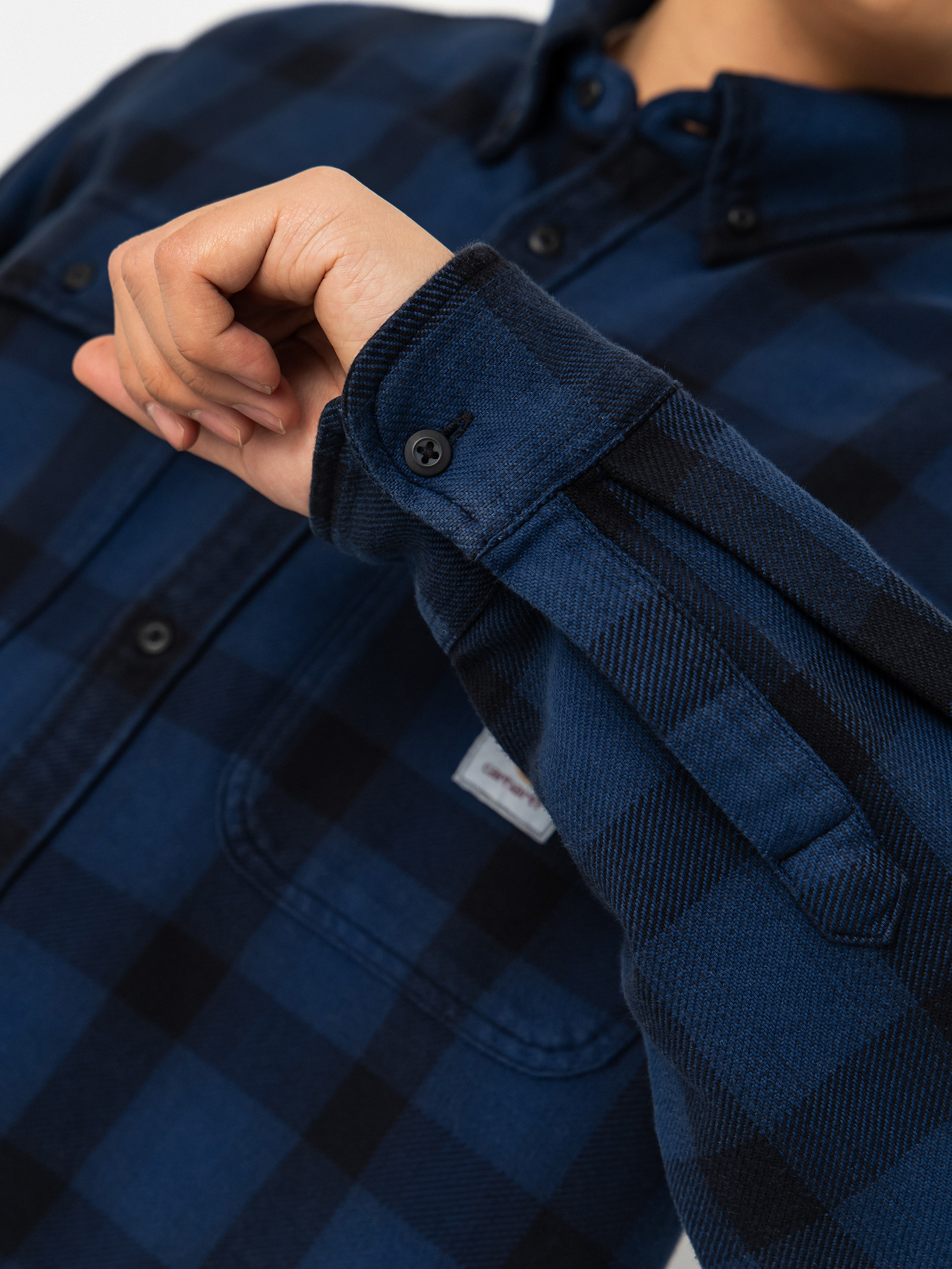 Košeľa Carhartt WIP Edmands (edmands check/natural/jupiter)