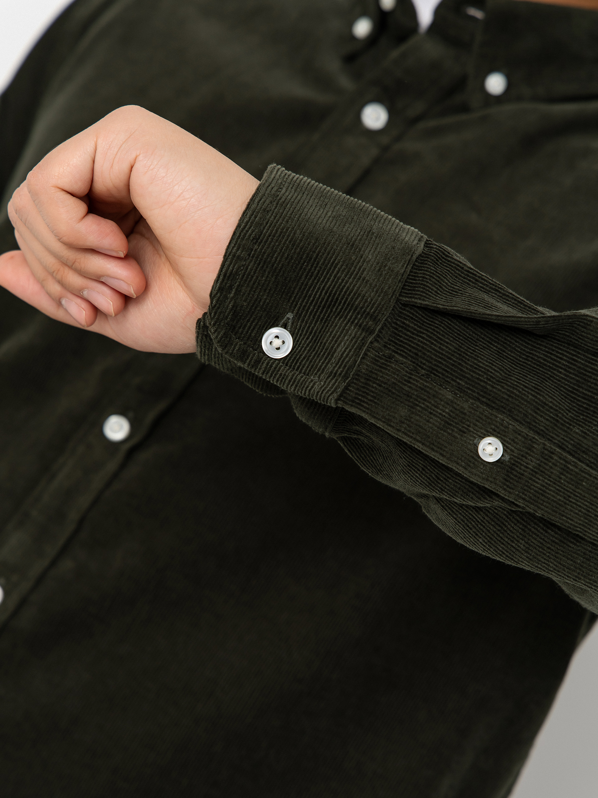 Košeľa Carhartt WIP Madison Fine Cord (opuntia/wax)