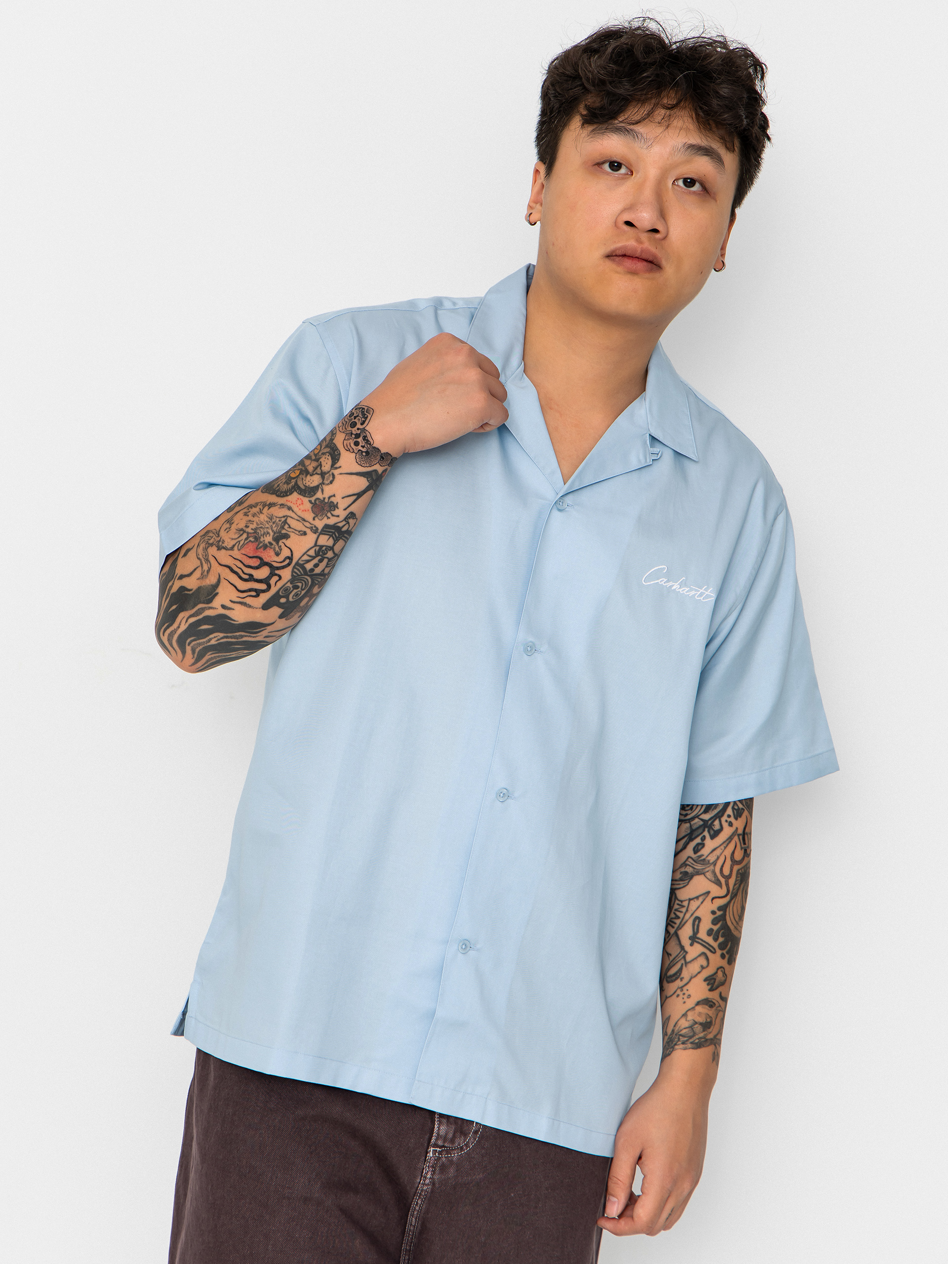 Kou0161eu013ea Carhartt WIP Delray (icaria/white)
