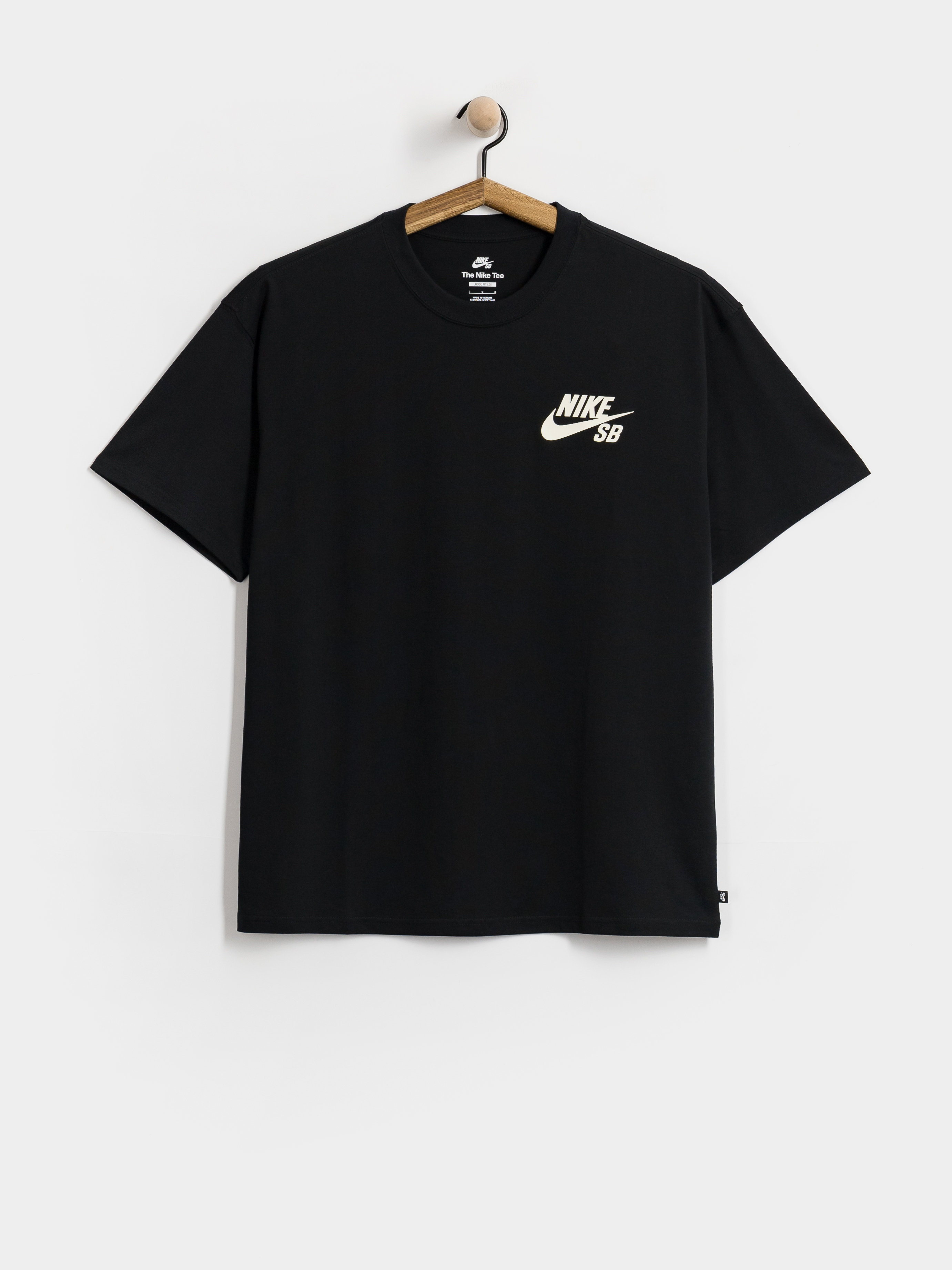 Tričko Nike SB Logo (black/coconut milk)