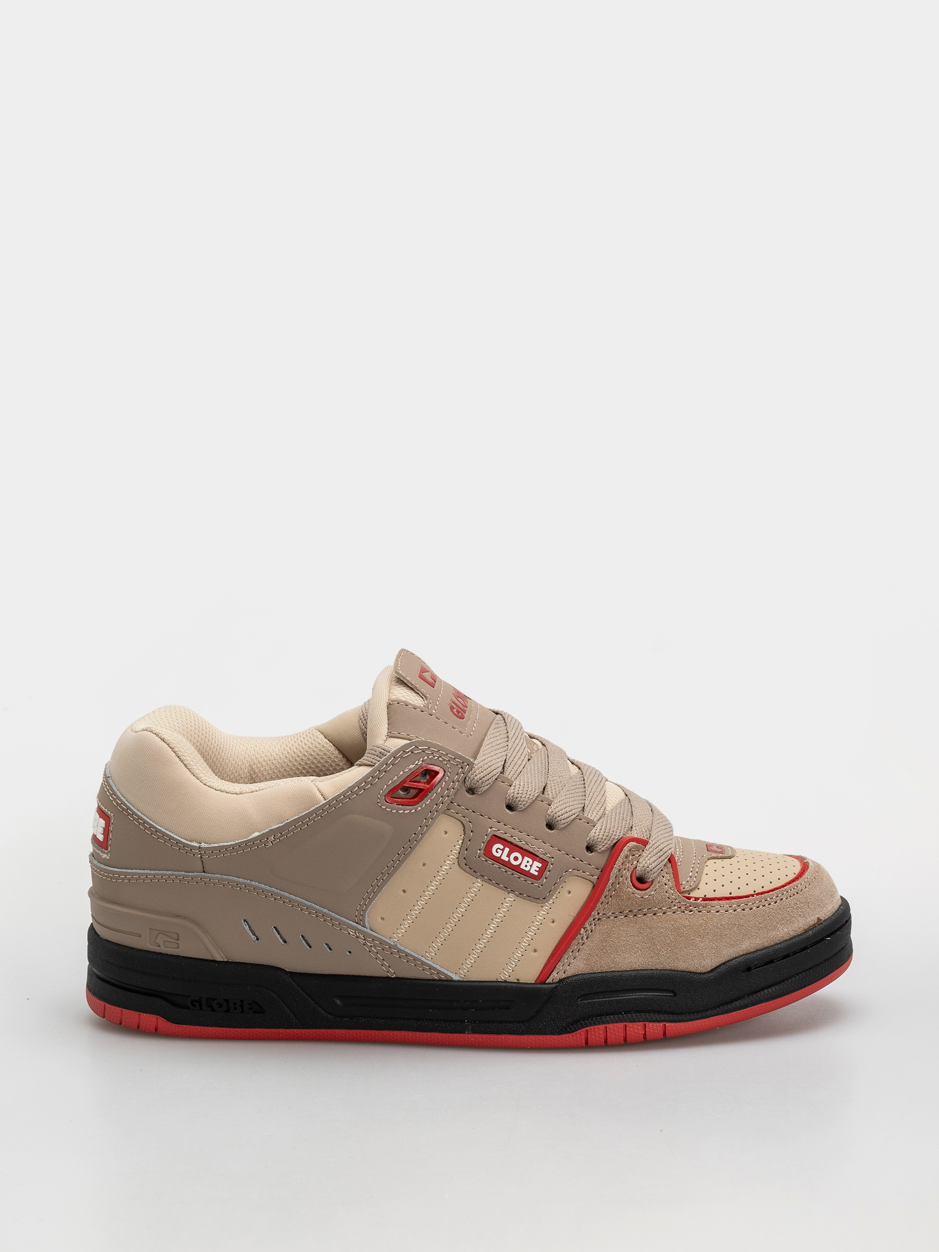 Topánky Globe Fusion (khaki/red)