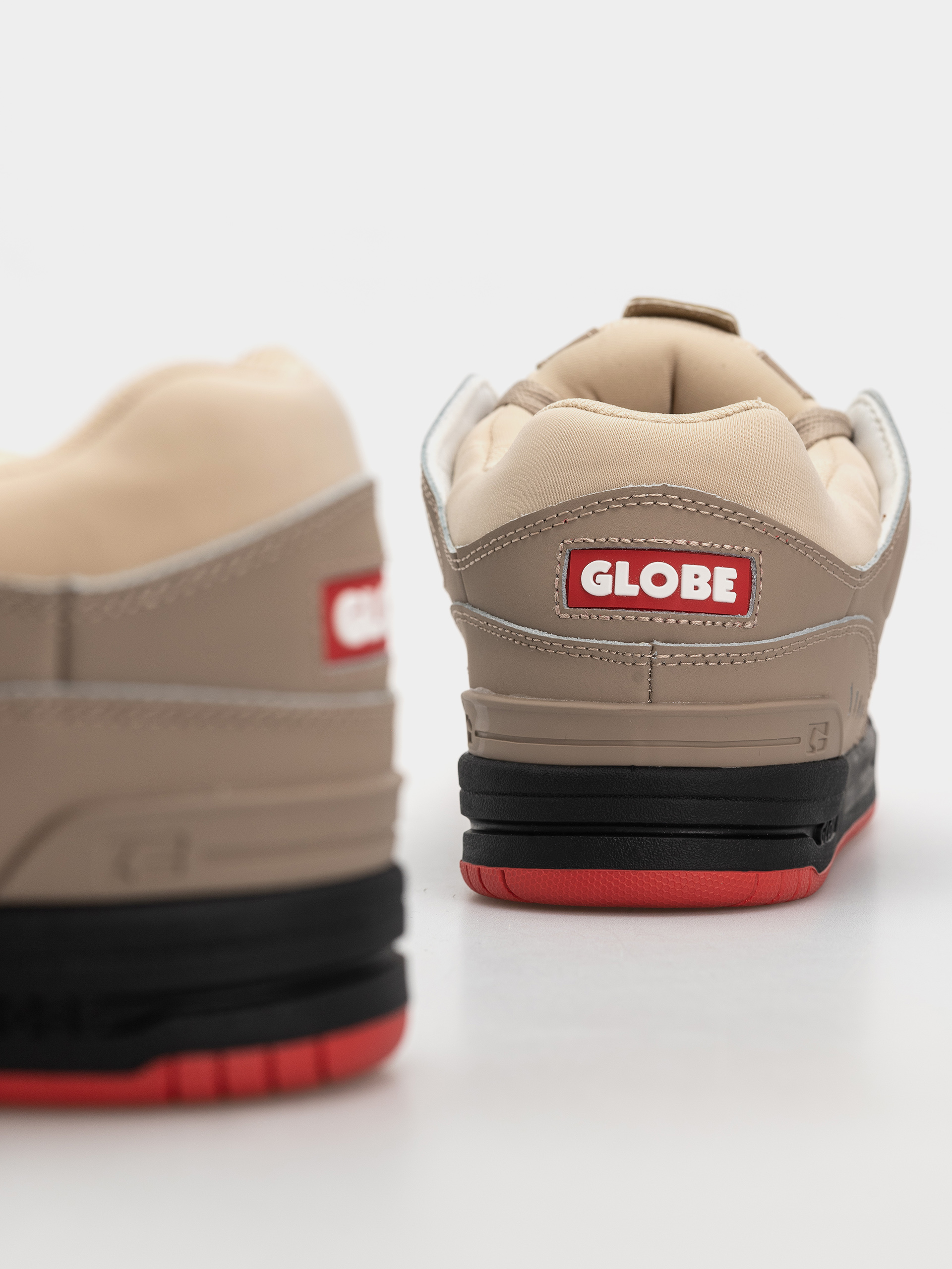 Topánky Globe Fusion (khaki/red)