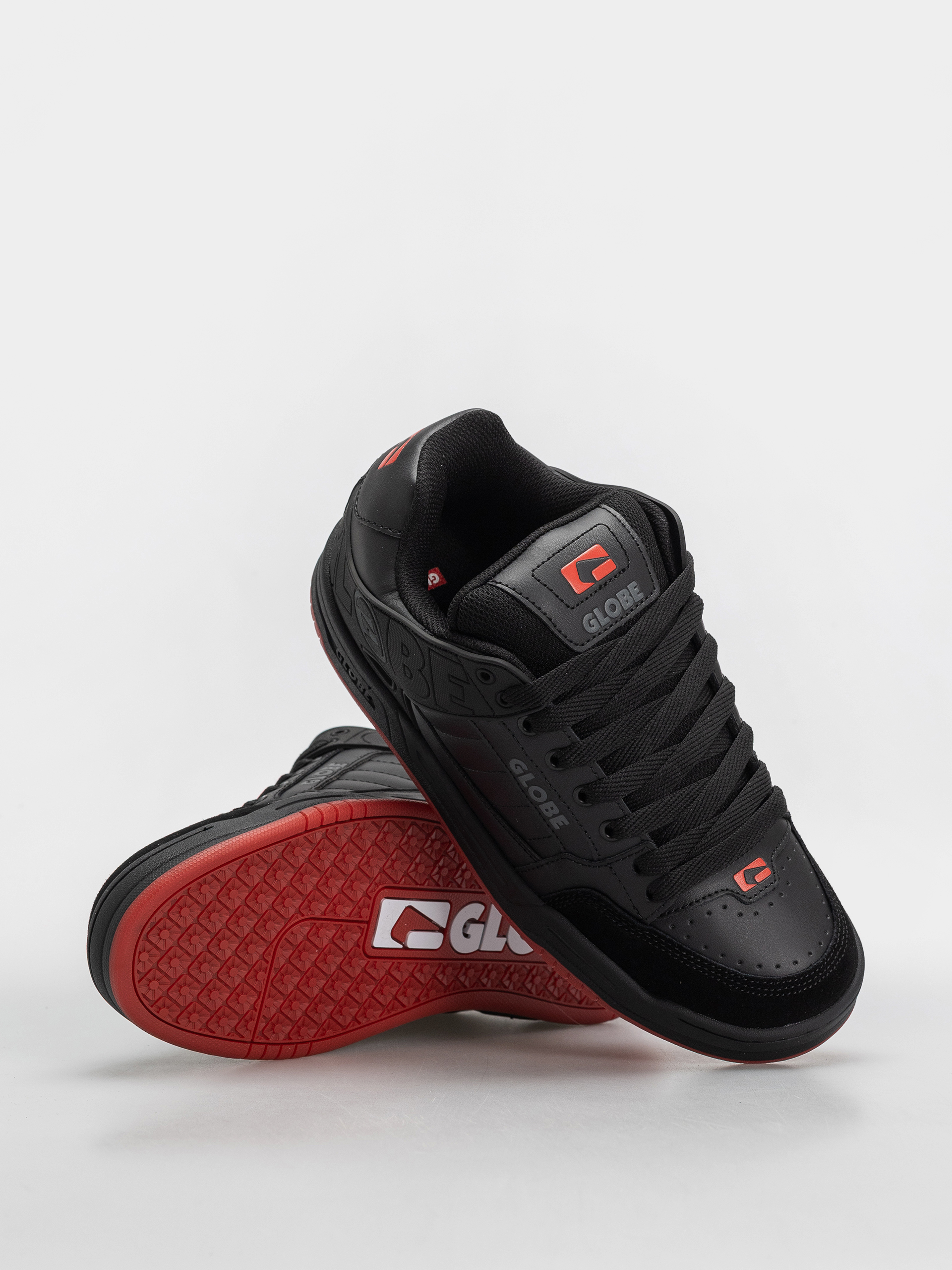 Topánky Globe Tilt (black/red/charcoal)